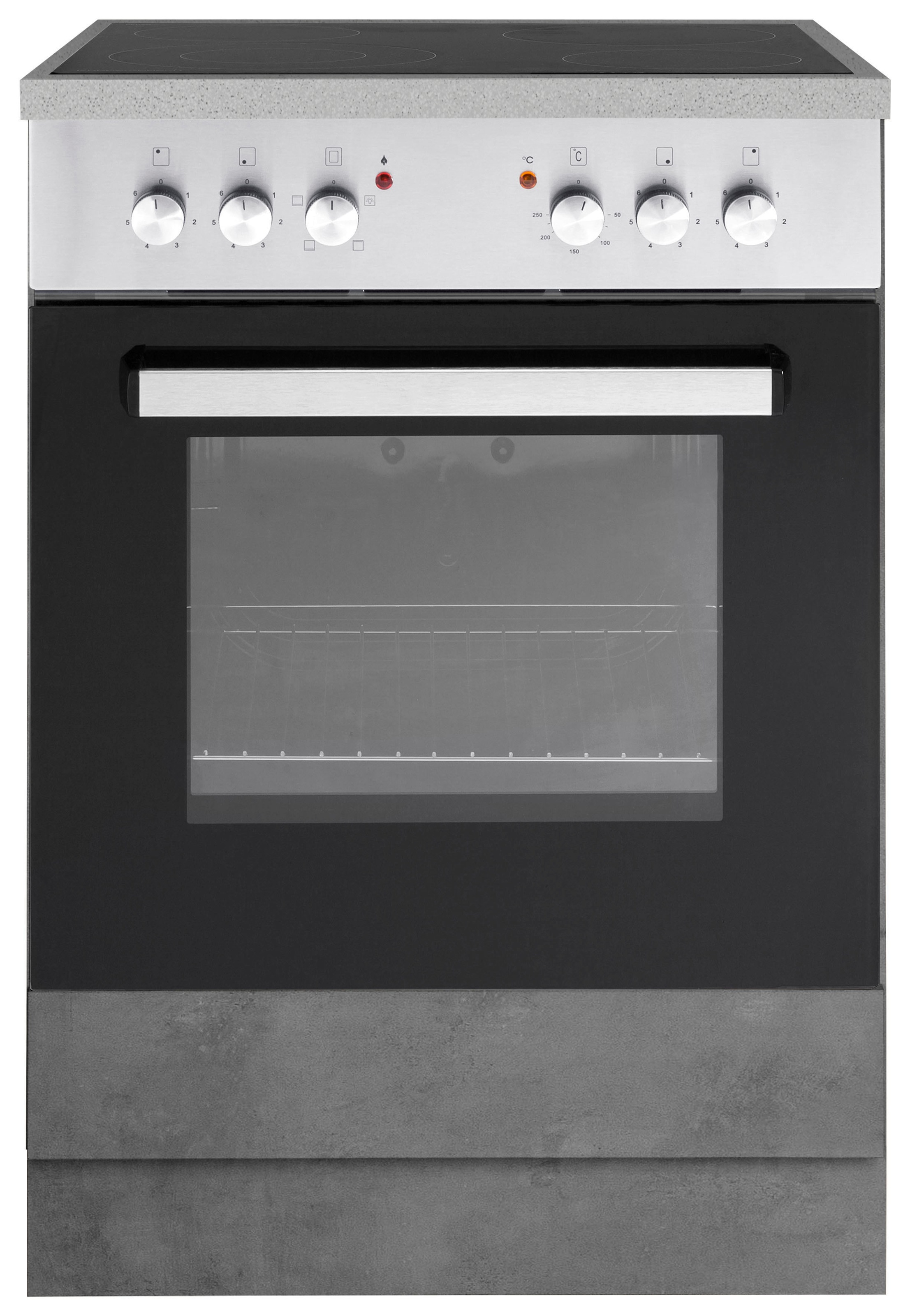 Thumbnail - wiho Küchen Herdumbauschrank "Cali, TOPSELLER" 60 cm breit