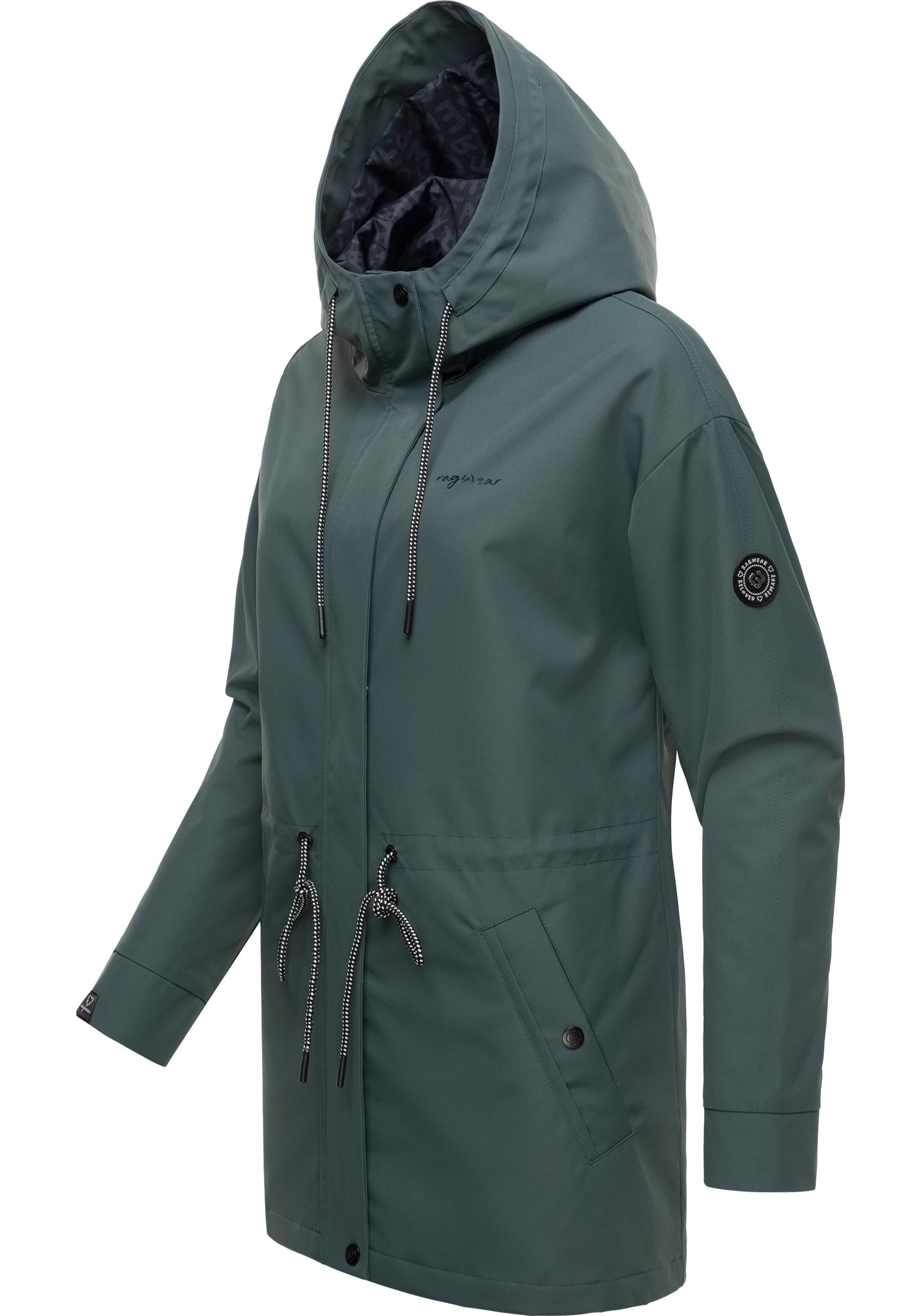 Ragwear Outdoorjacke "Urbanna Remake", mit Kapuze, Wasserdichte Übergangsja günstig online kaufen