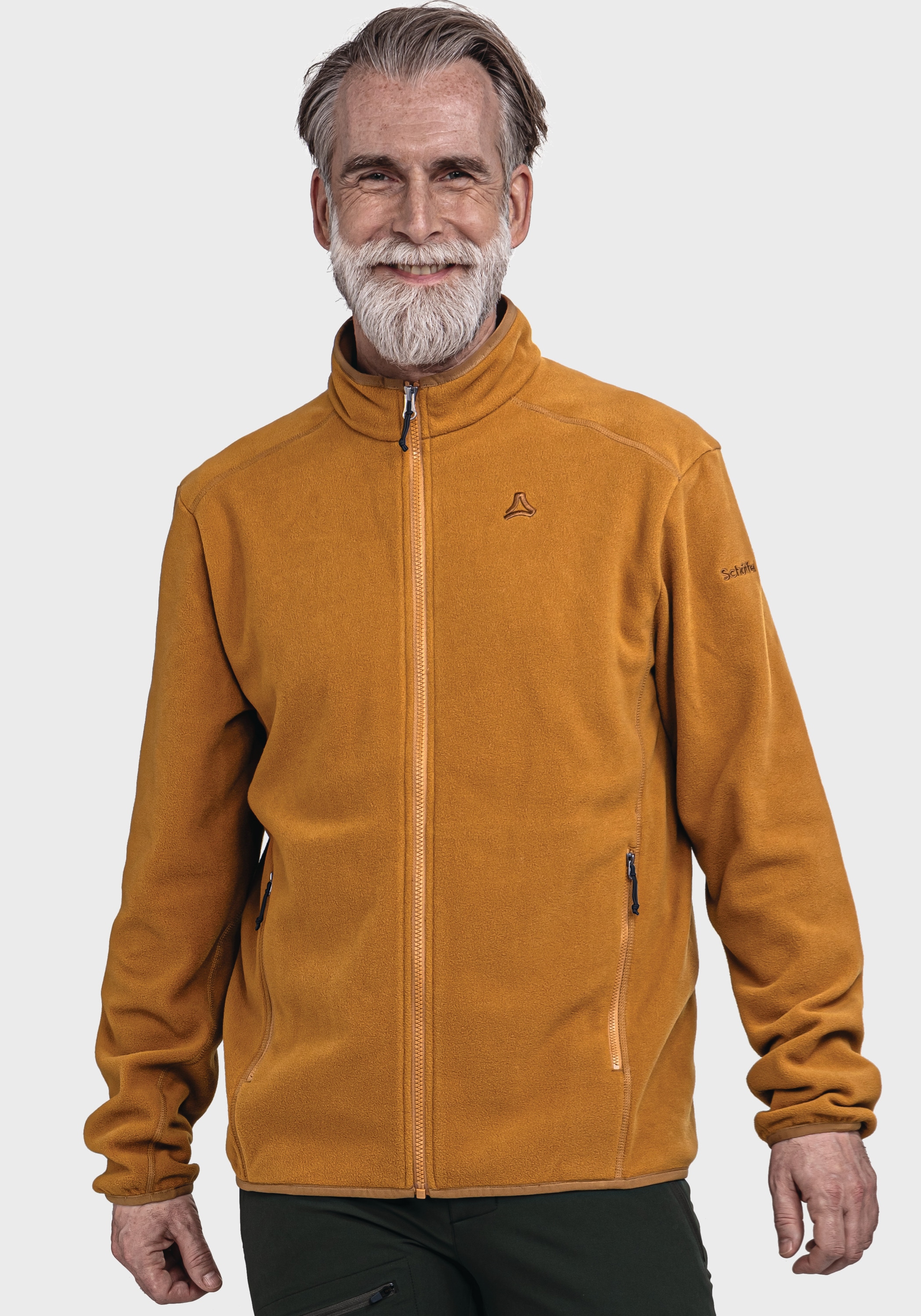Schöffel Fleecejacke »Hiking Fleece Jk Style Ash MNS«, ohne Kapuze