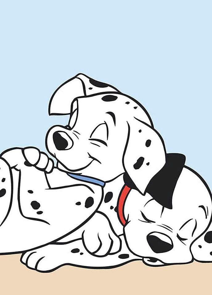 Komar Poster »101 Dalmatiner Cuddle« Disney ...