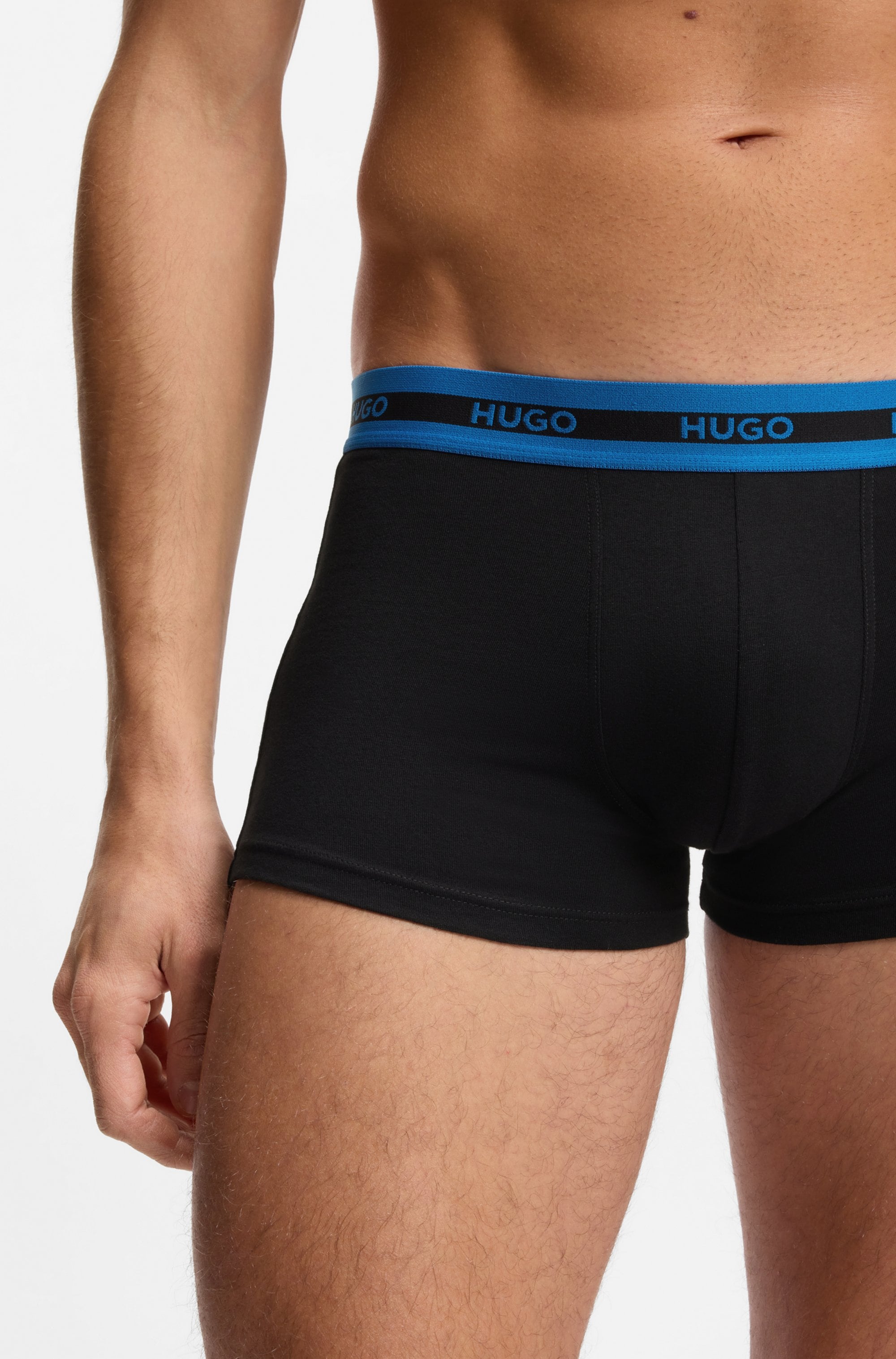 HUGO Underwear Trunk »TRIPLET« Packung, Im Dreierpack, 3 Stk. mit Logoschriftzug