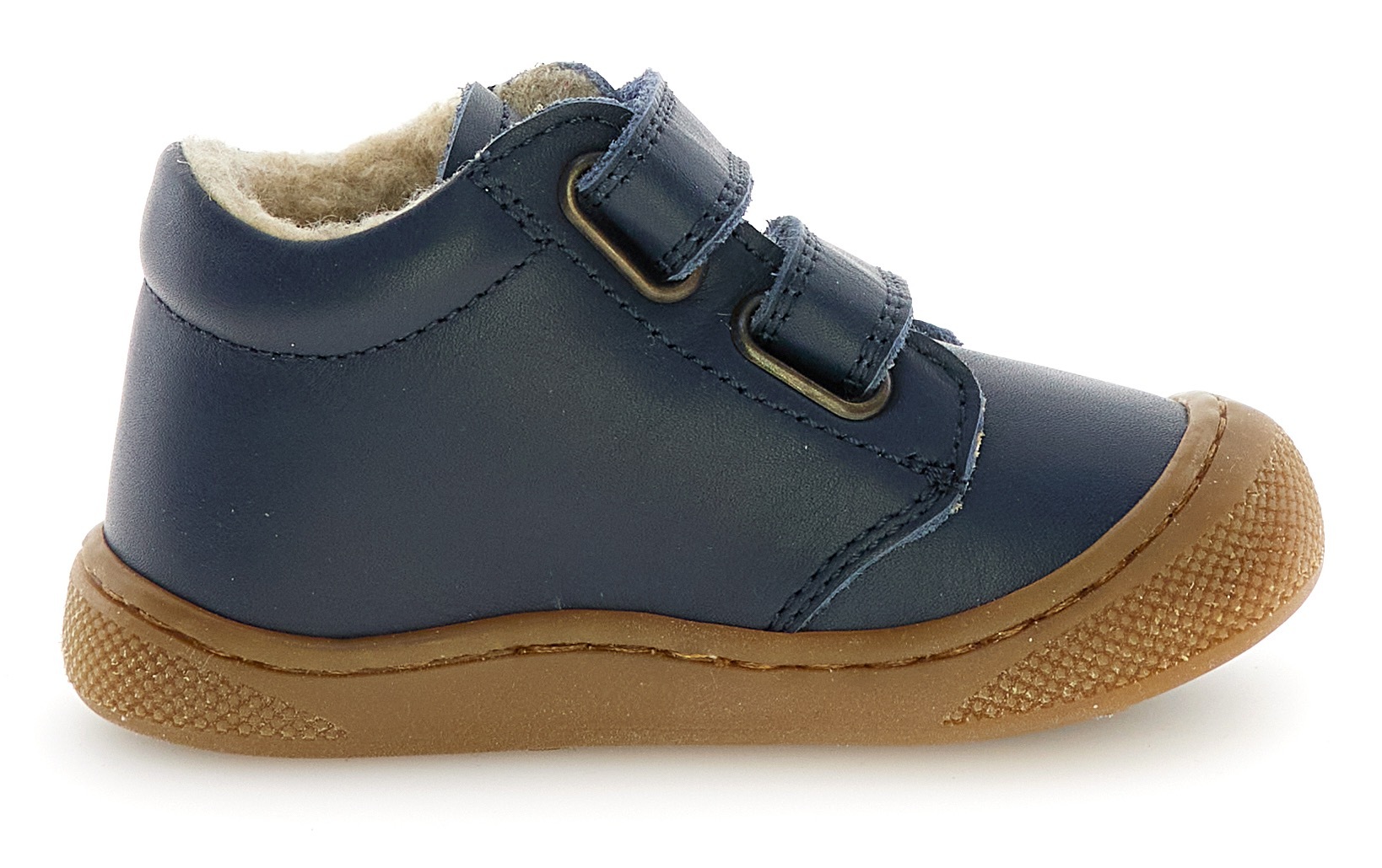 Naturino Lauflernschuh »Cocoon Wide«, Babyschuh, Klettschuh mit Wollfutter, Größenschablone zum Download