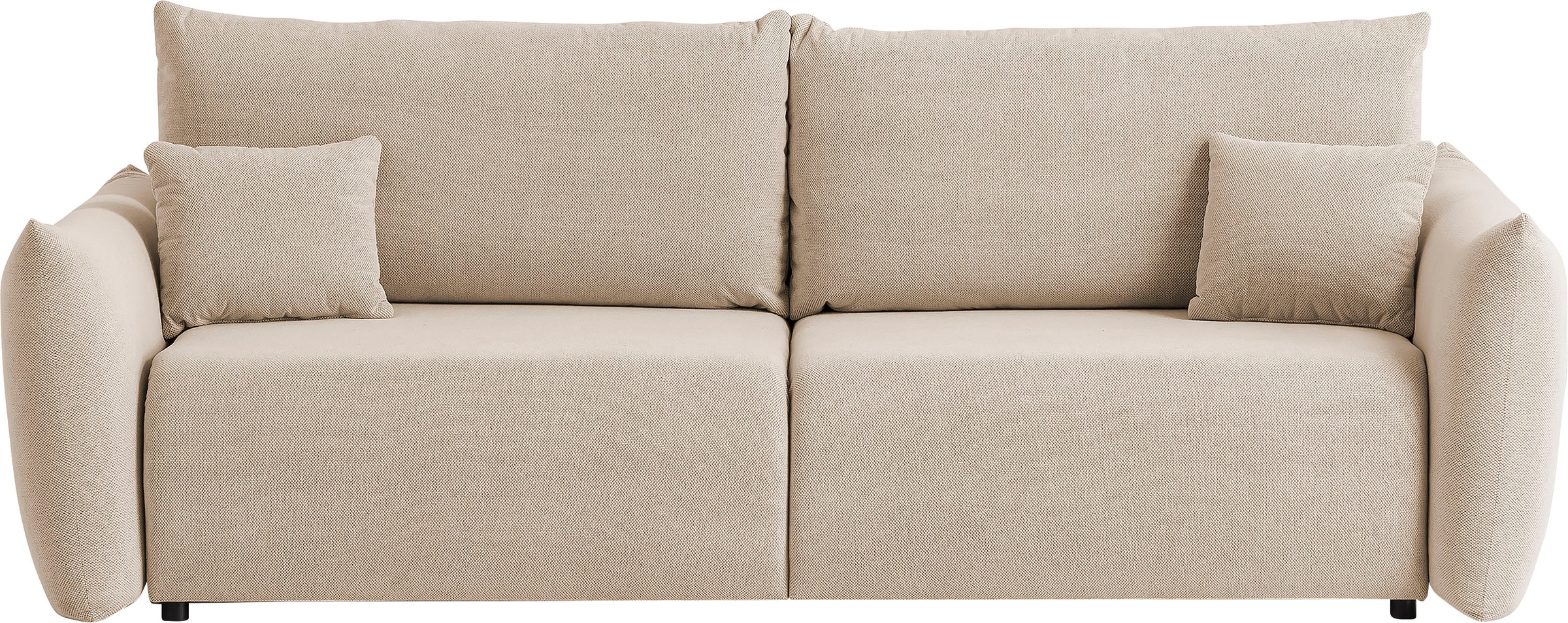 Home affaire 3-Sitzer "MAVAS Schlafsofa mit Bettkasten" ca.240/108cm (Liege günstig online kaufen