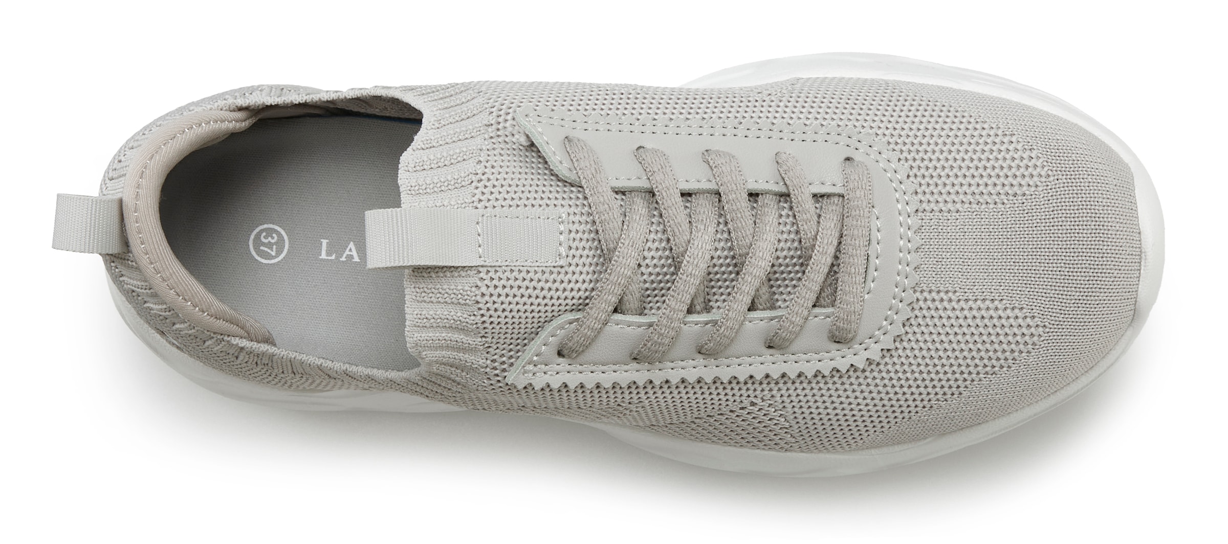 LASCANA ACTIVE Sneaker, ultraleicht und bequem zum Reinschlüpfen mit Zierschnürung VEGAN