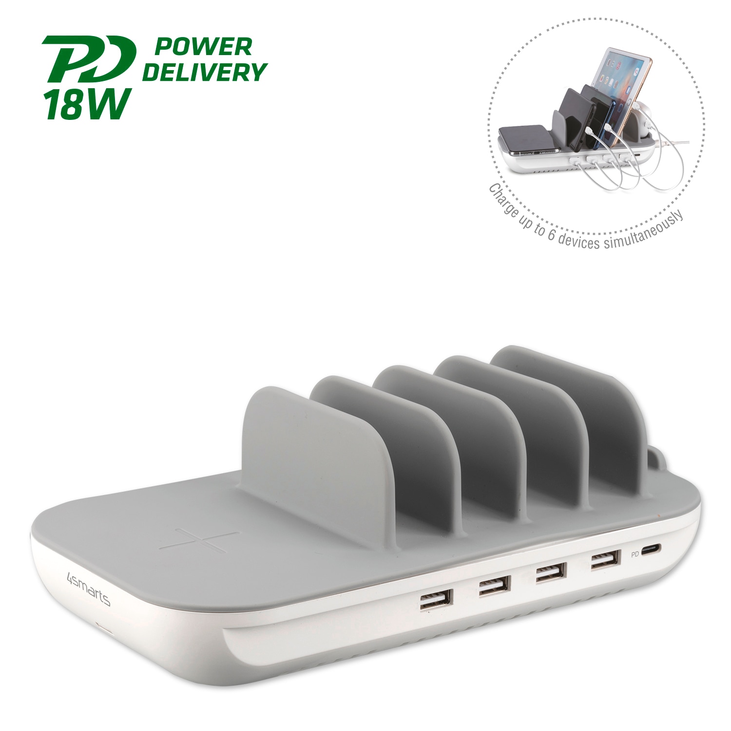 4smarts Ladestation »Ladestation Family Evo 63 W«