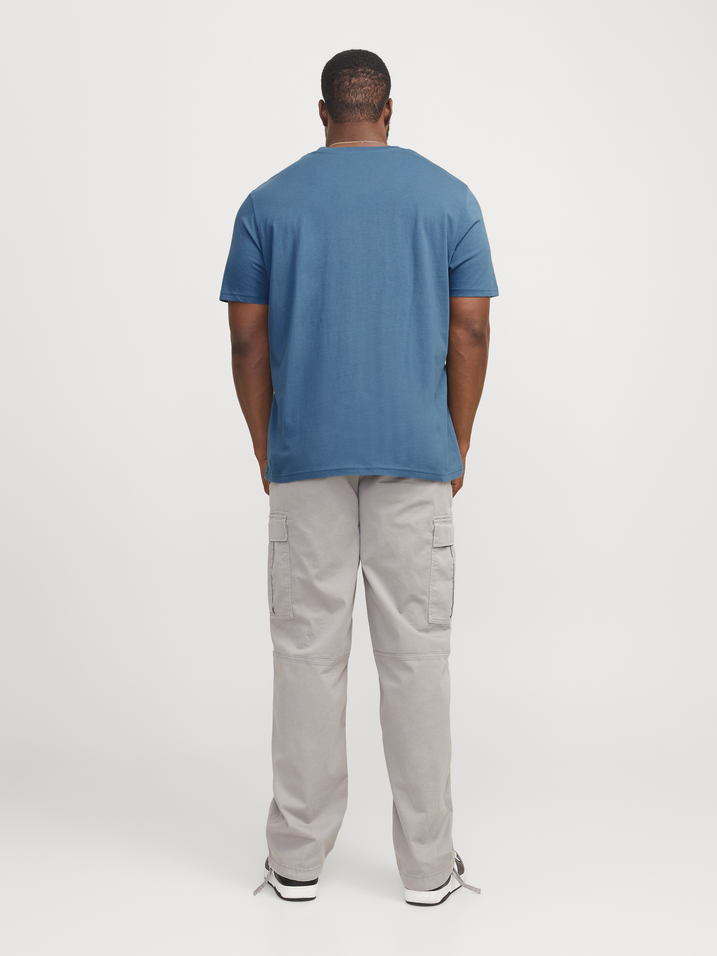 Jack & Jones PlusSize Rundhalsshirt »JJESTAR JJ TEE SS NOOS PLS«, mit Logo Schriftzug