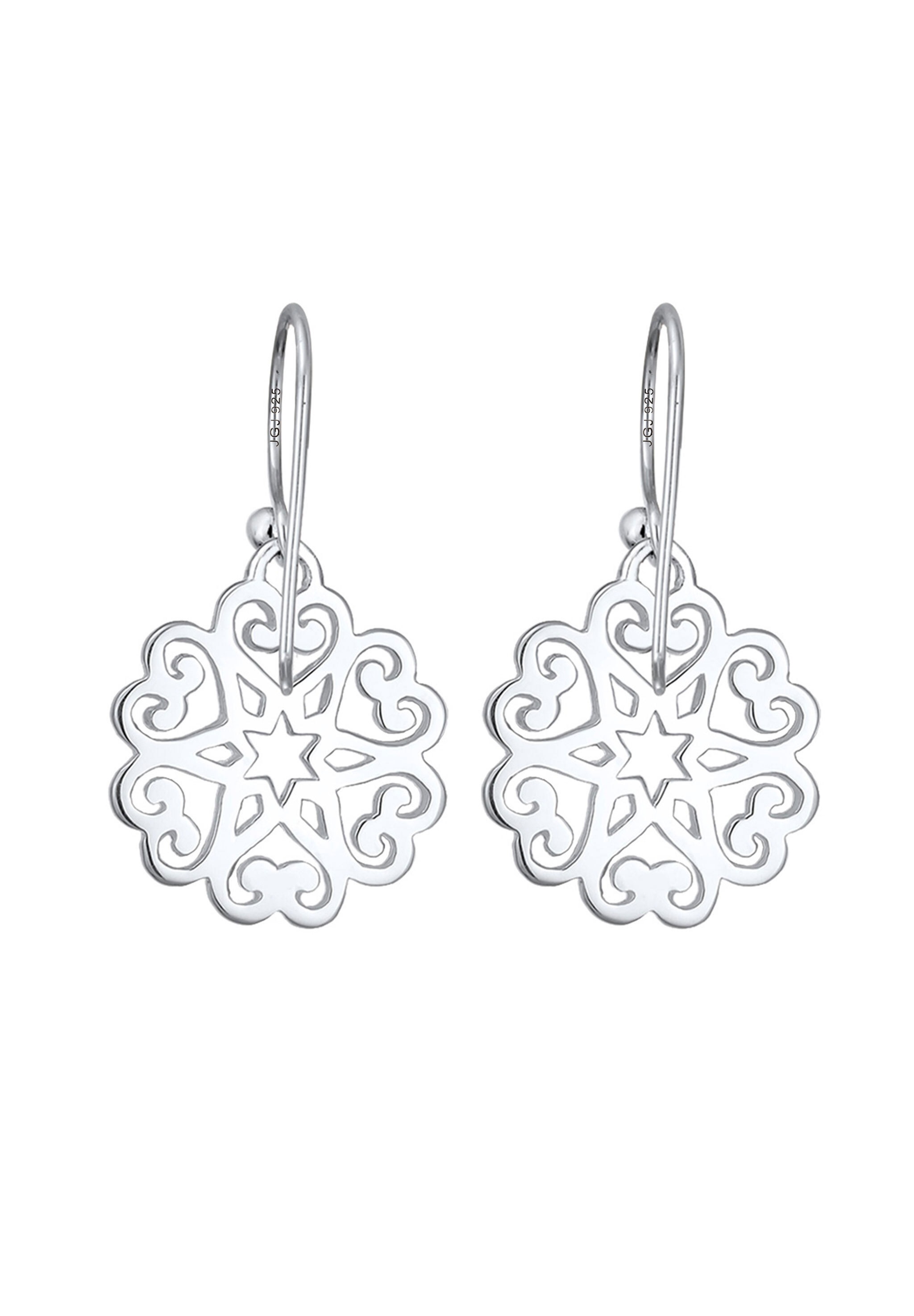 Elli Paar Ohrhänger »Ohrhänger Ornament 925 Sterling Silber«