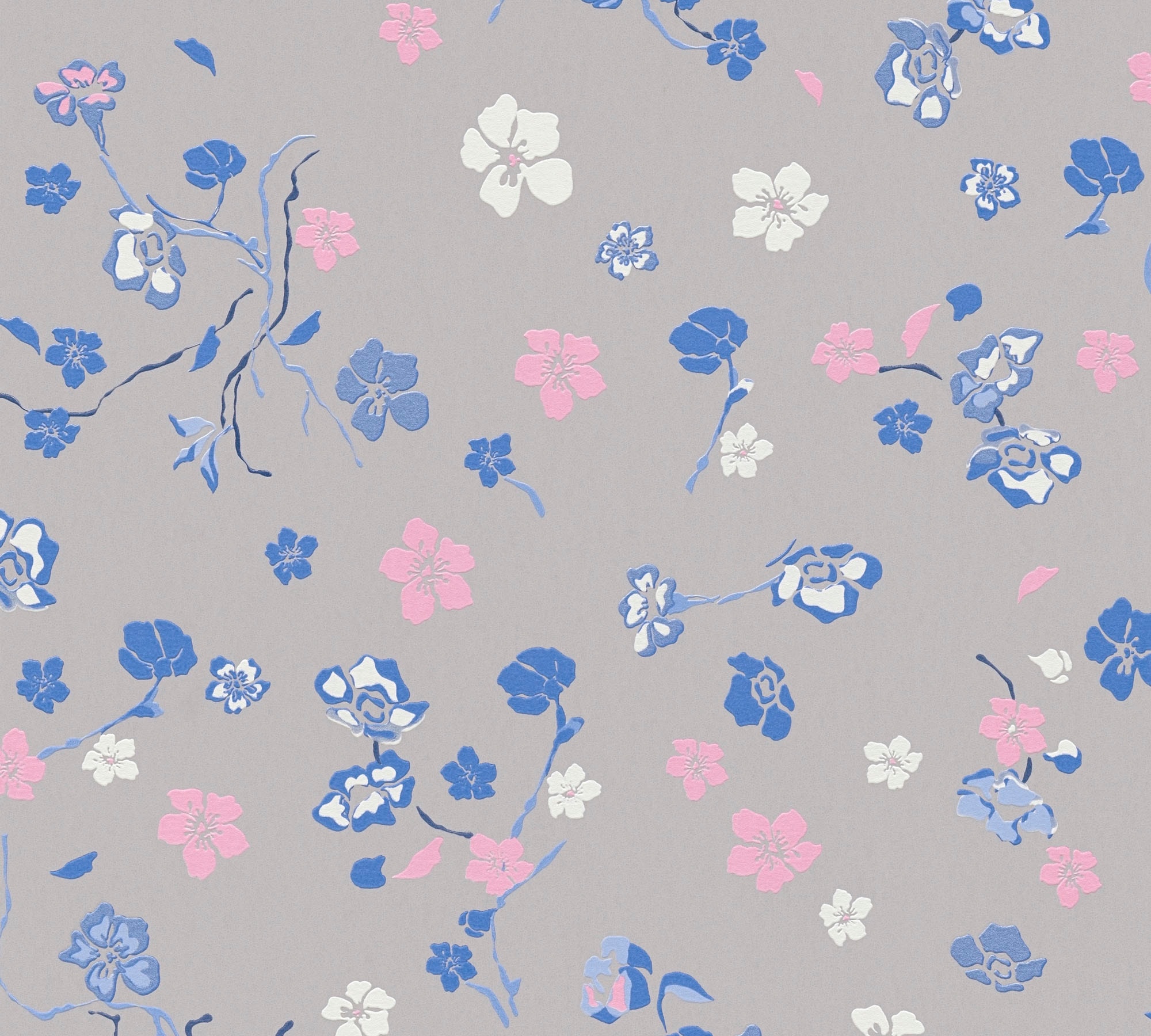 living walls Vliestapete »House of Turnowsky Designer Blumentapete«, matt, extravagant Kunst Floral verspielt