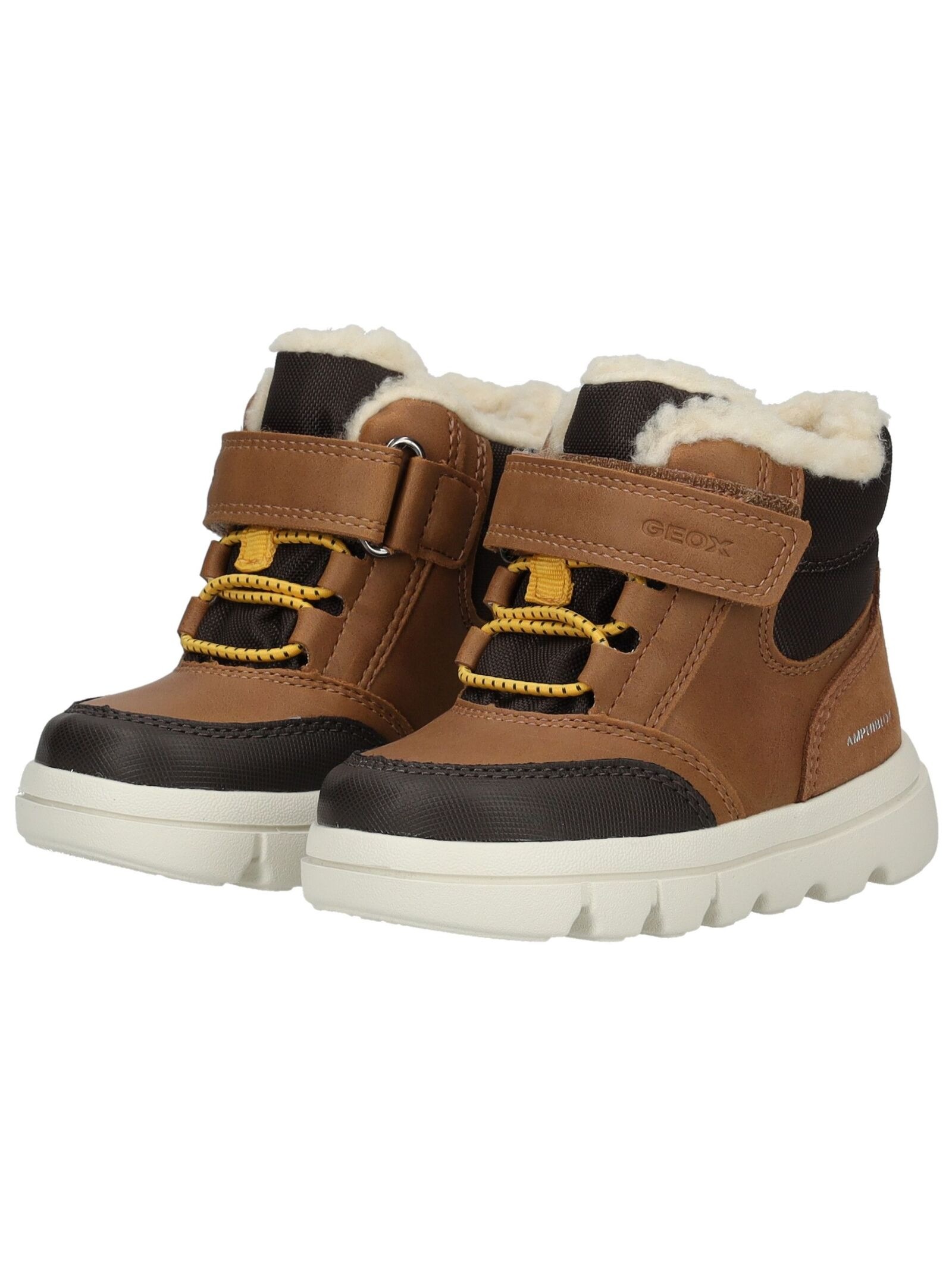Geox Schnürstiefelette »Geox Stiefelette Leder/Textil«