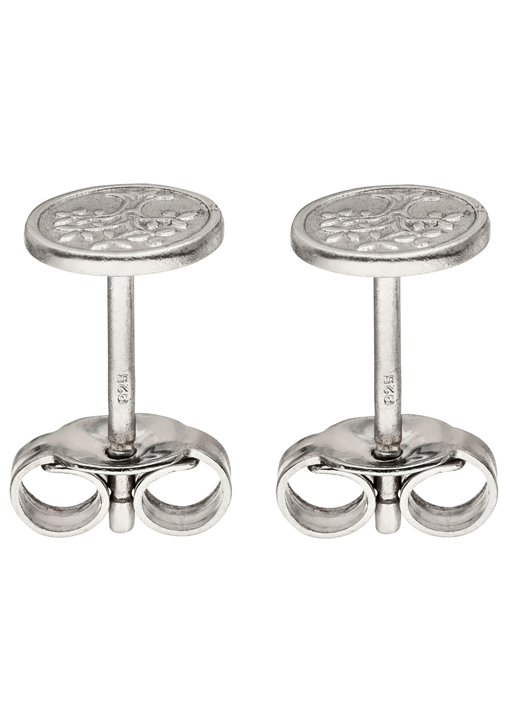 JOBO Paar Ohrstecker »Lebensbaum« 925 Silber