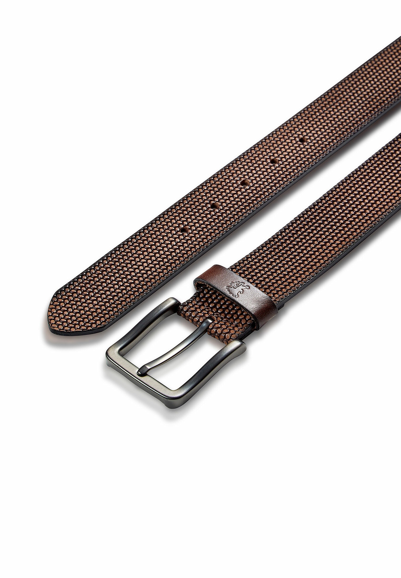 Thumbnail - LERROS Ledergürtel "Gürtel *Lewis* aus geprägtem Büffelleder"