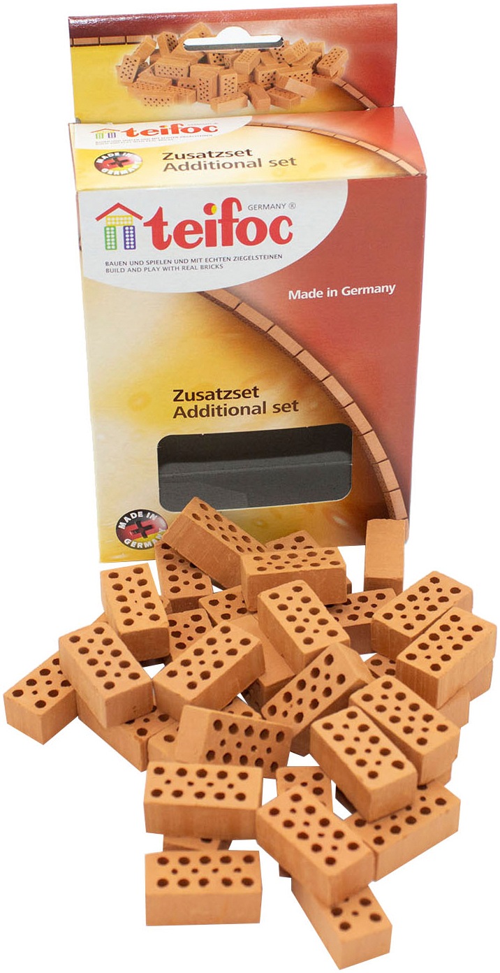 Eitech Steinbaukasten »Teifoc Ziegelstein rot«