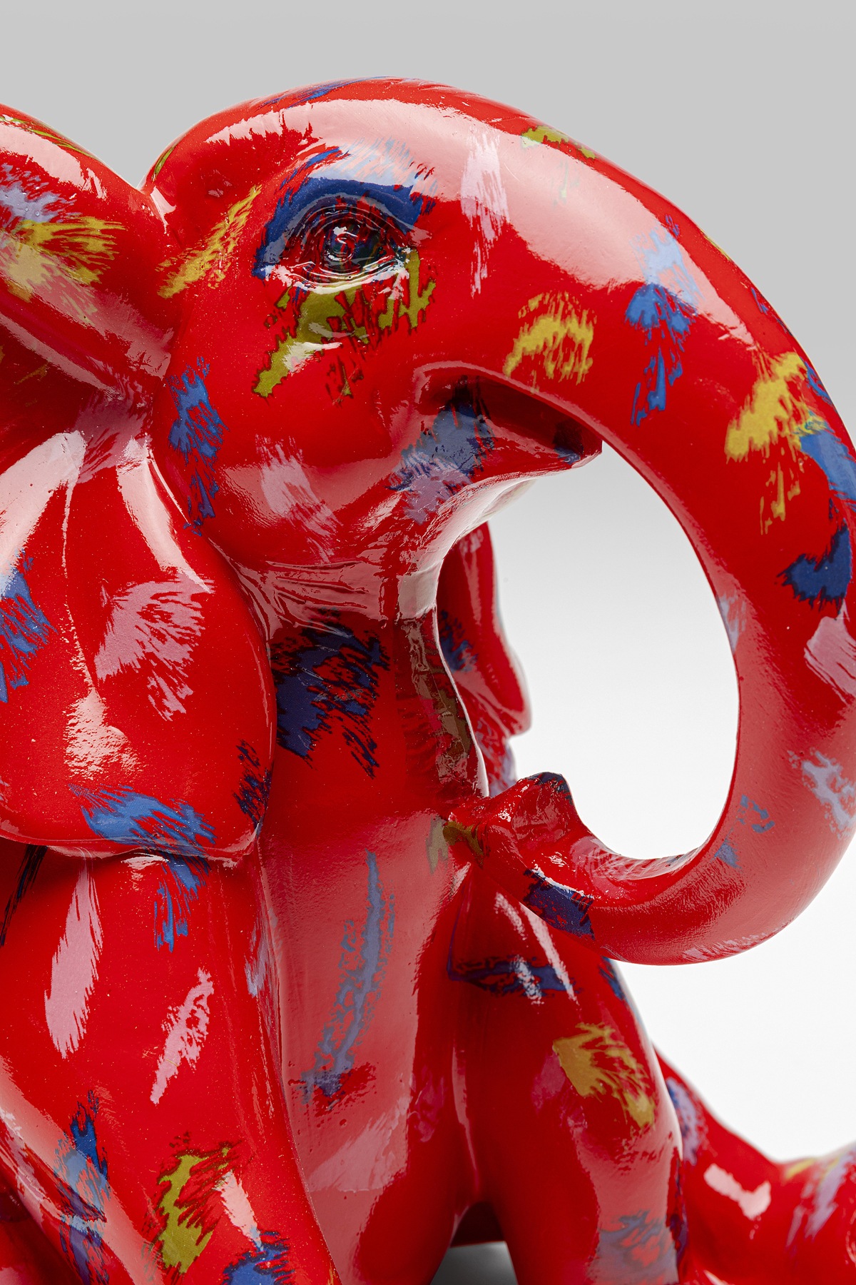 Thumbnail - Kare Design Dekofigur "Deko Figur Elephant Dots Rot 18cm"