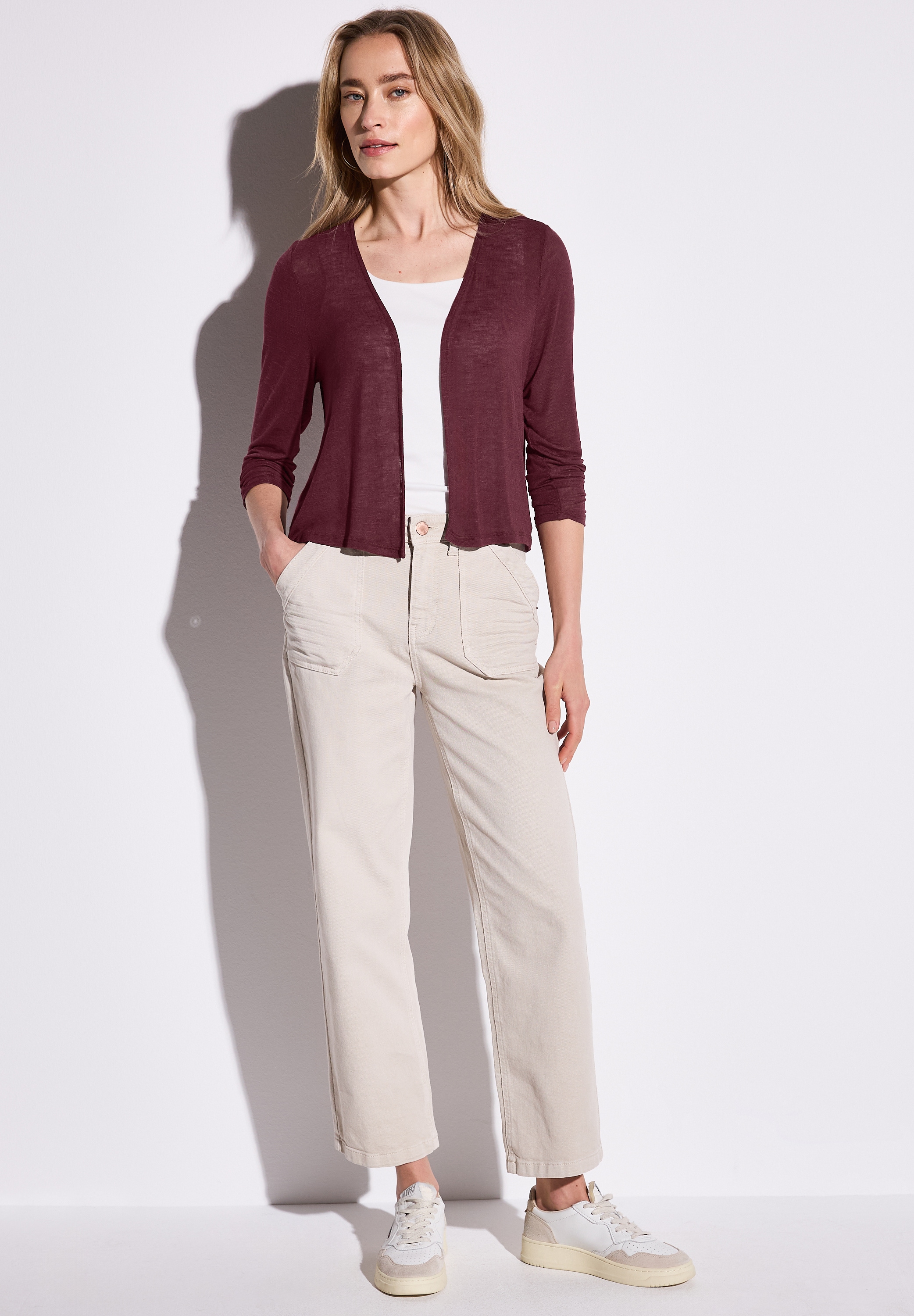 STREET ONE Cardigan, mit 3/4 Ärmeln