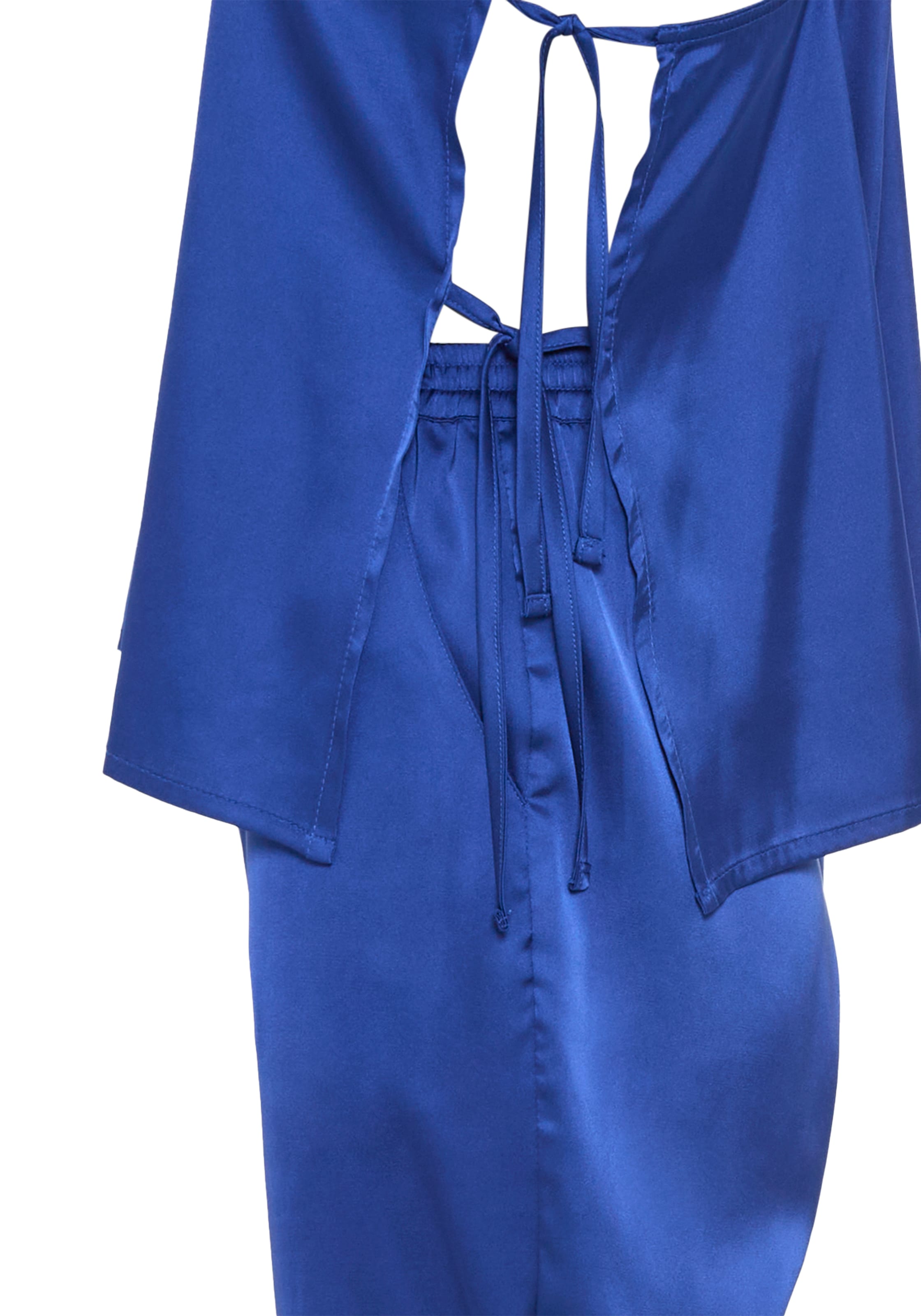 LASCANA Pyjama Set, 2 tlg. mit seitlichen Bändern zum Verschließen