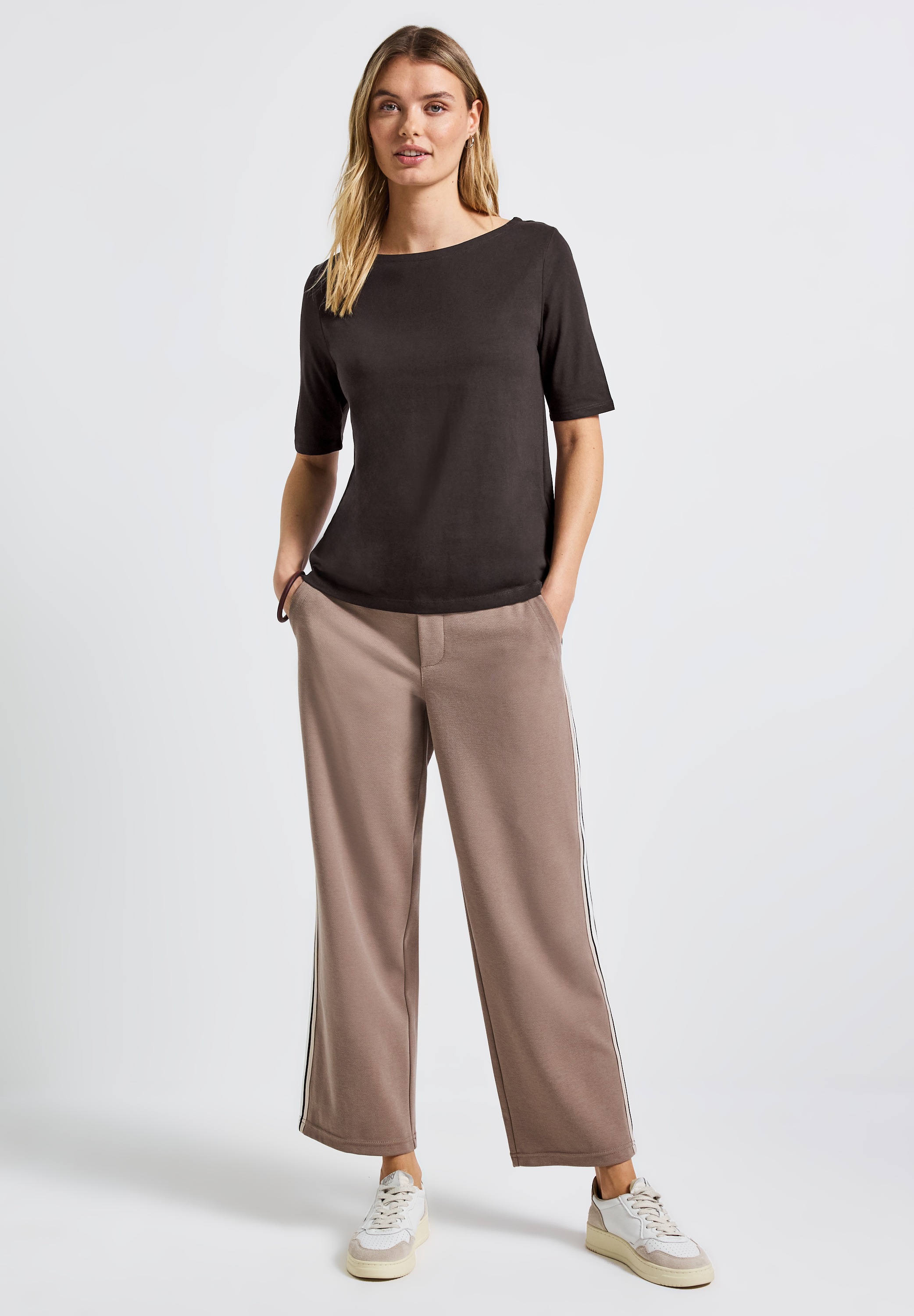 Thumbnail - STREET ONE T-Shirt, U-Boot Ausschnitt, Basic