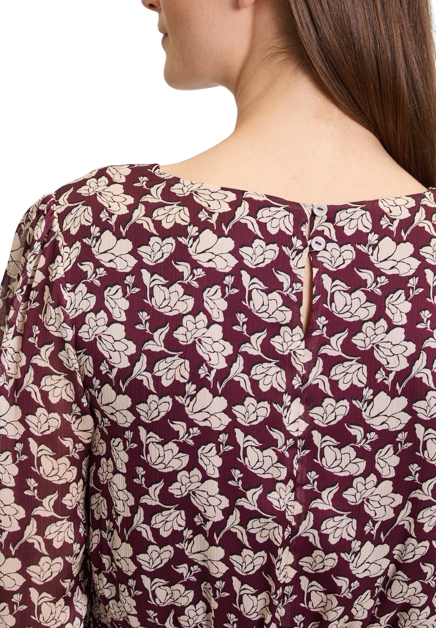 Cartoon Chiffonkleid »Cartoon Damen Chiffonkleid mit Rüschen«, Design