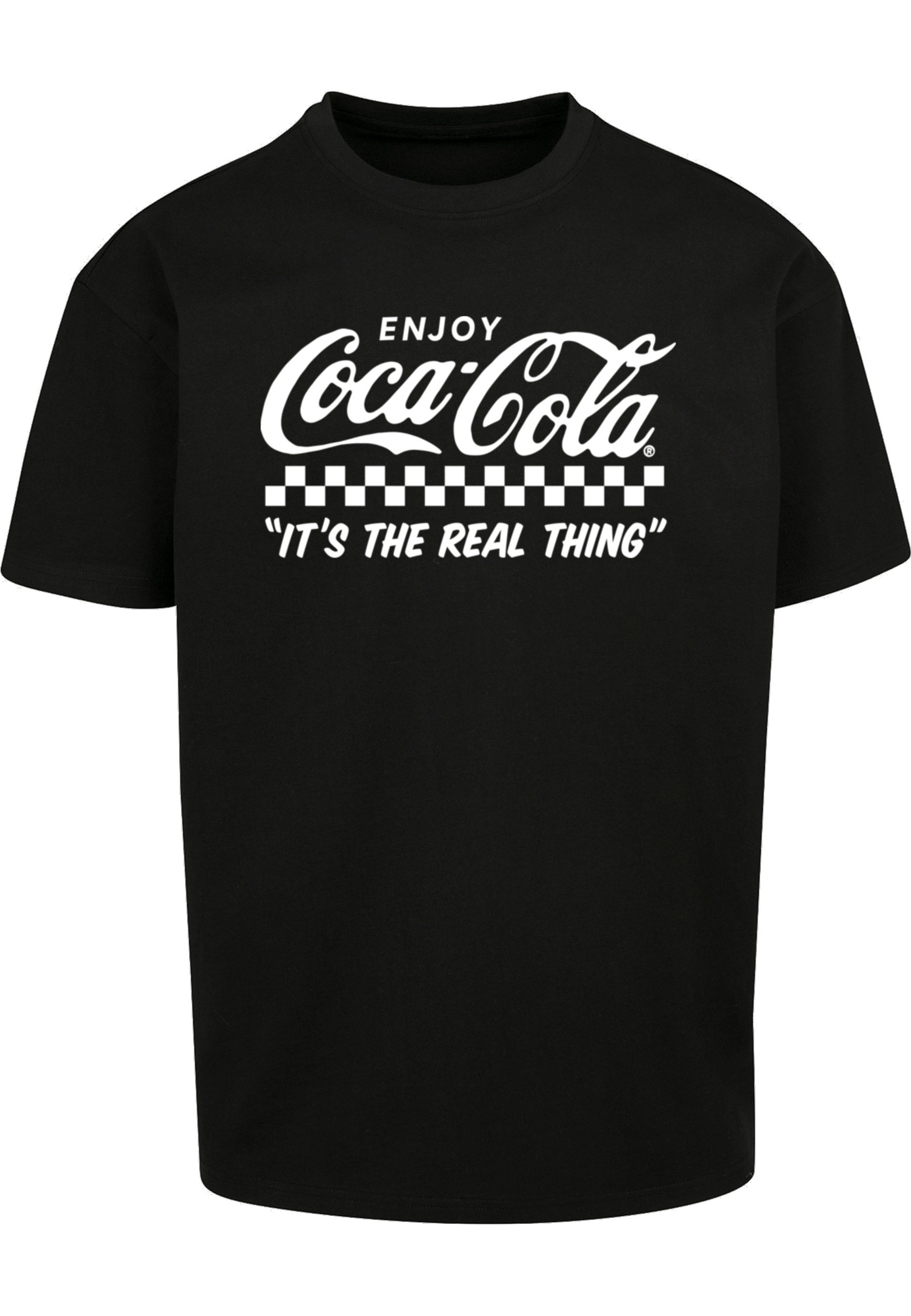 Merchcode T-Shirt "Merchcode Coca Cola Enjoy Coke Oversize Tee" 1 Stk. günstig online kaufen