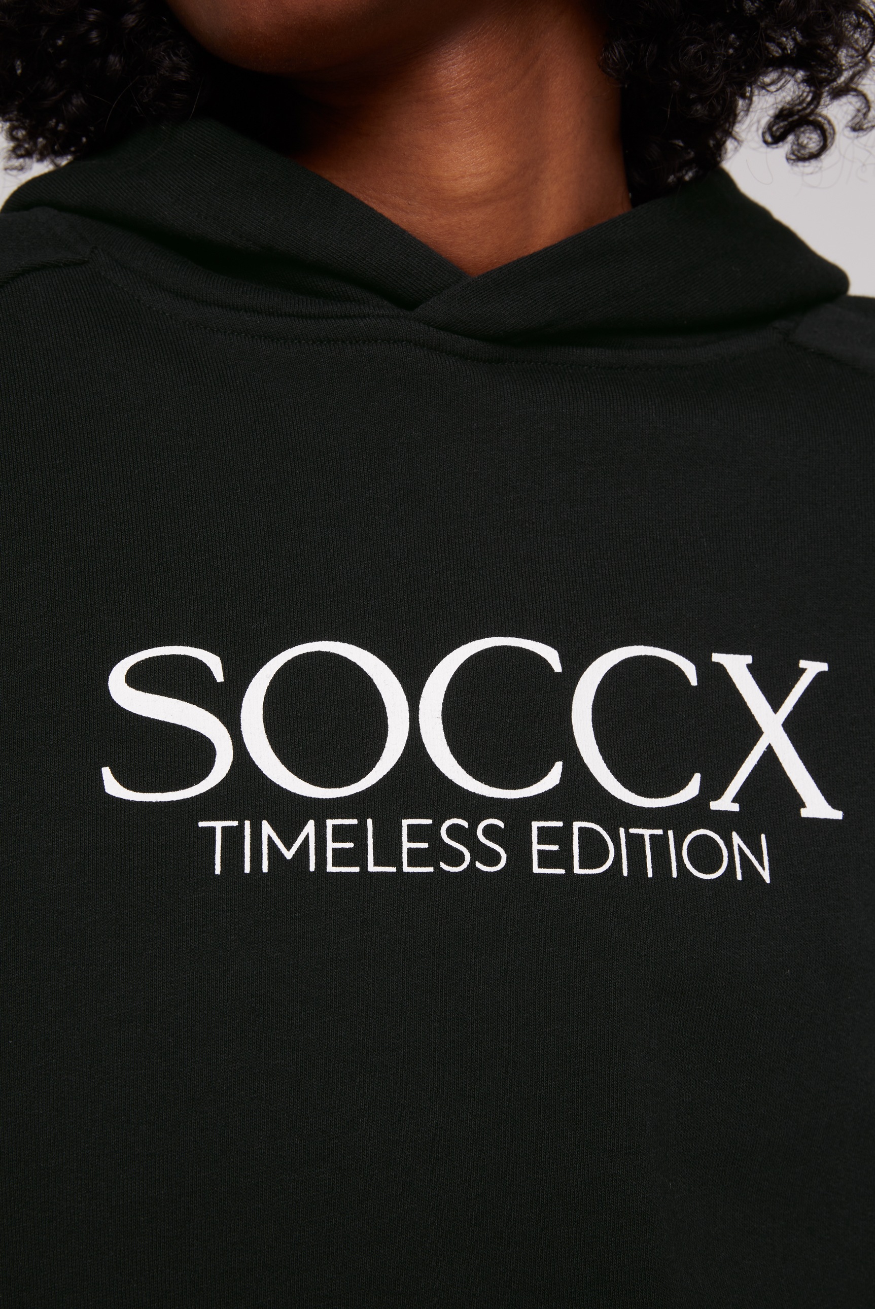 SOCCX Kapuzensweatshirt, aus Baumwolle