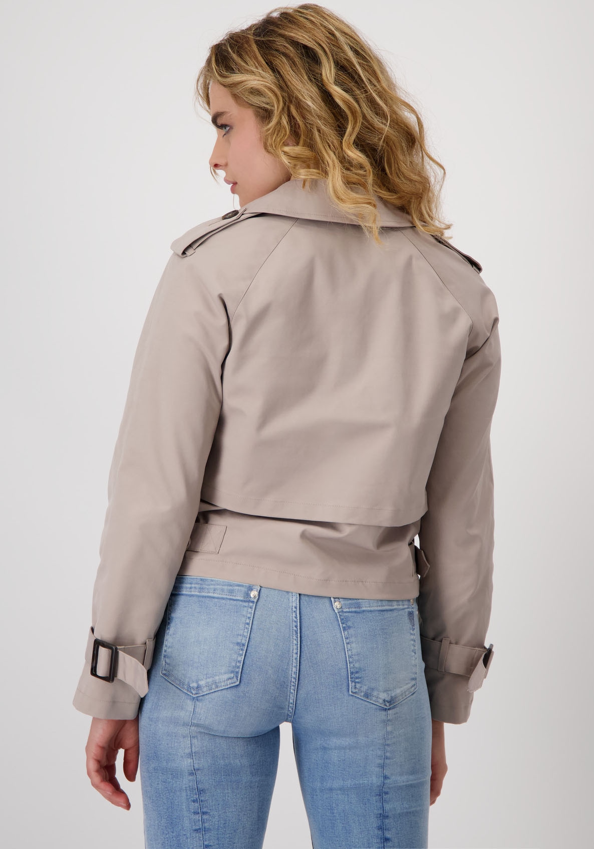 Monari Kurzjacke, ohne Kapuze, im Trench-Style
