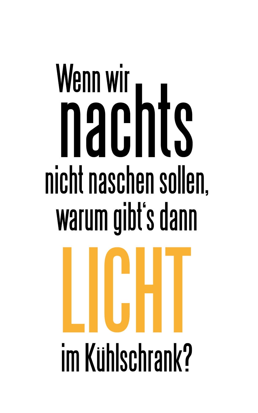 Kühlschrank« und im Wanddekoobjekt Licht | »Naschen bestellen BAUR queence