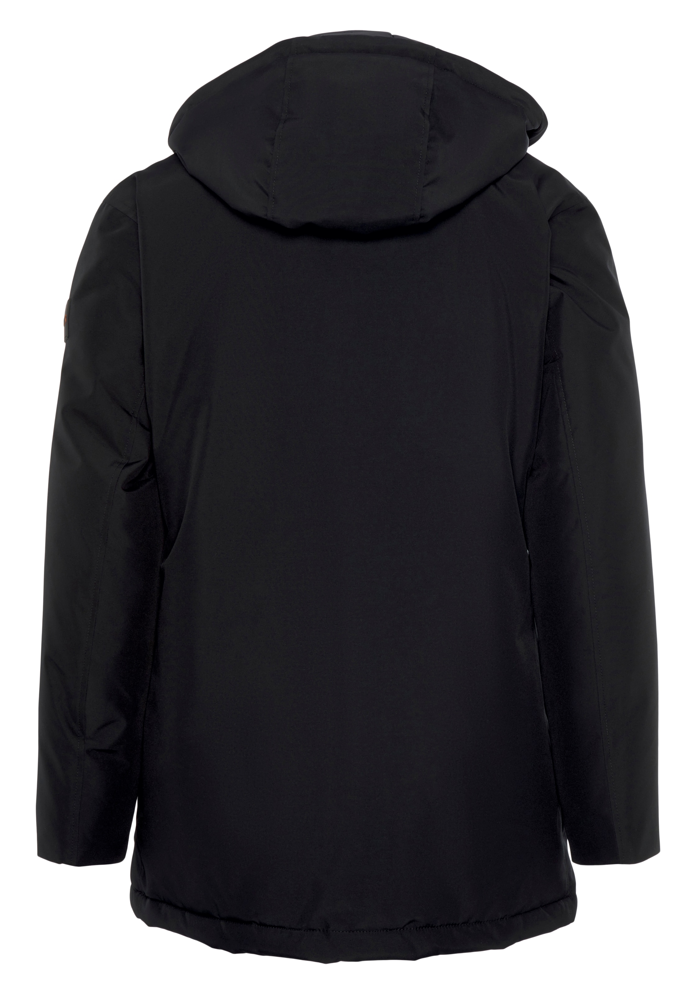 BOSS ORANGE Outdoorjacke »Osiass«, mit Kapuze, mit Knopfverschluss