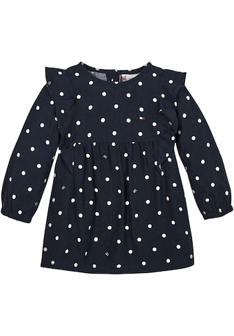 TOMMY HILFIGER Langarmbody »BABY Suknelė L/S« su Logo...