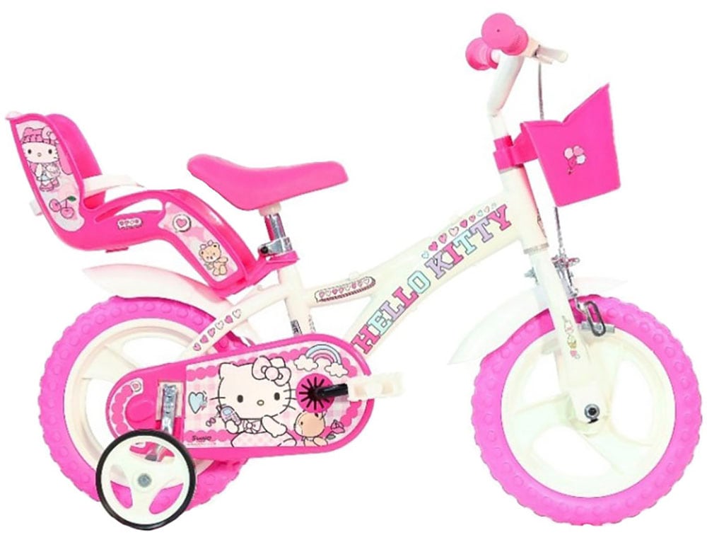 Dino Bikes "Hello Kitty 12" Kinderfahrrad 2-4 Jahre" 1 Gang ohne Schaltung