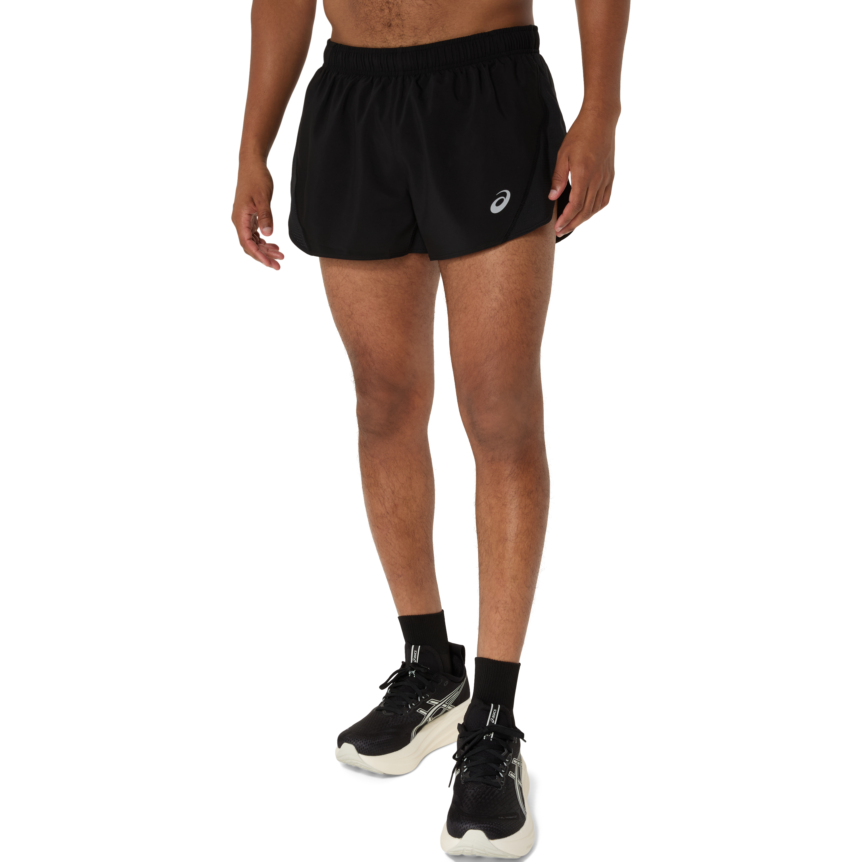 Asics Laufshorts "ASICS CORE SPLIT SHORT" Schnelltrocknend, Atmungsaktiv, Reflektierend