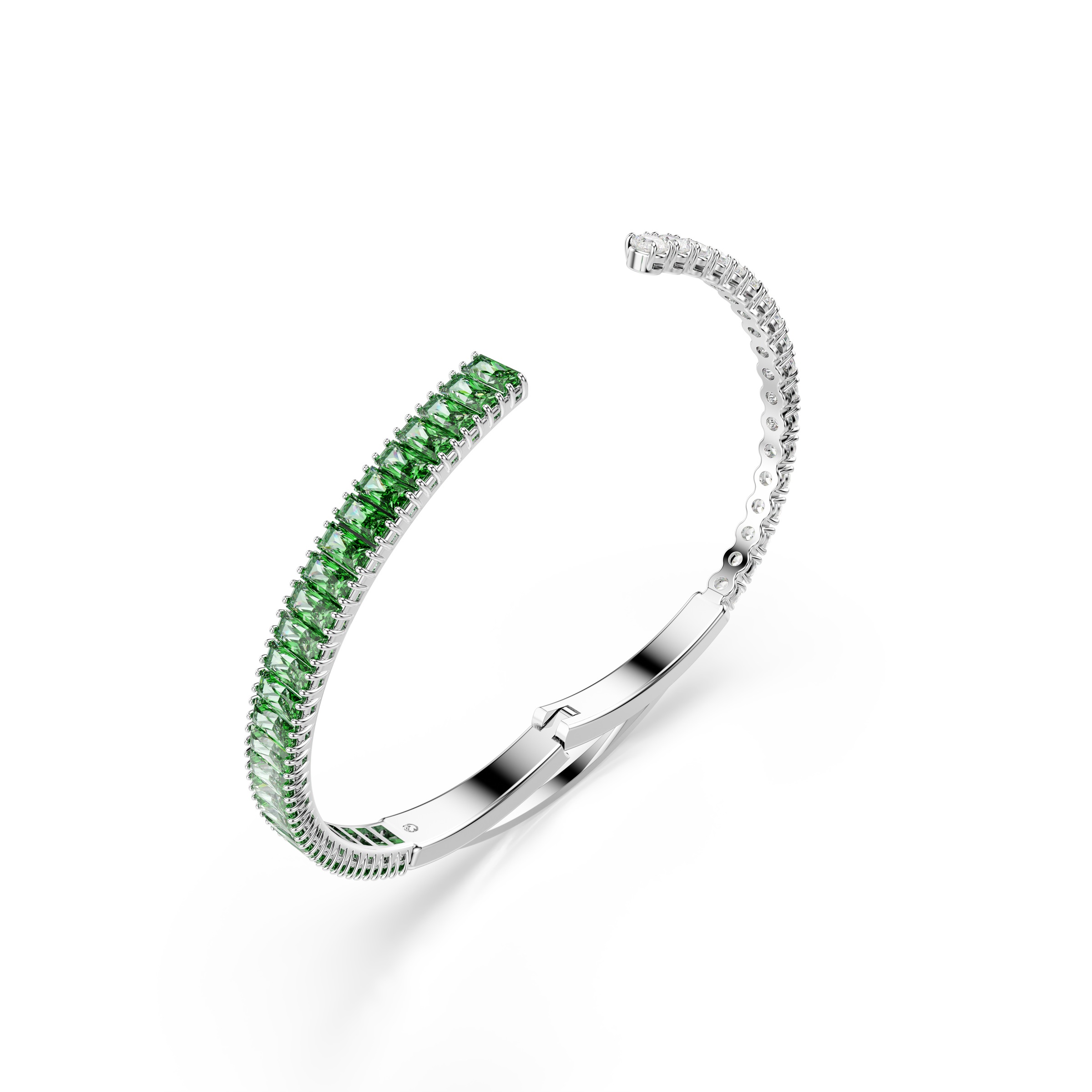 Swarovski Armspange »Schmuck Geschenk Matrix Armreif,«, mit Swarovski® Kristall, Zirkonia (synth.)