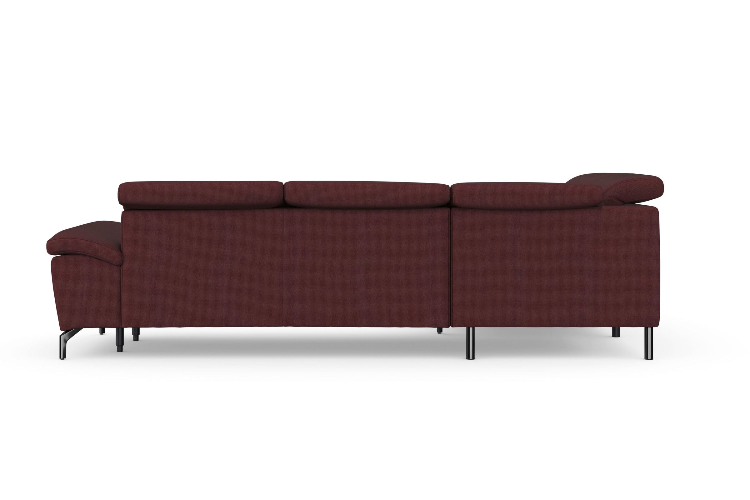 sit&more Ecksofa »Cool L-Form«, wahlweise mit Kopfteilverstellung und Vorziehsitz motorisch