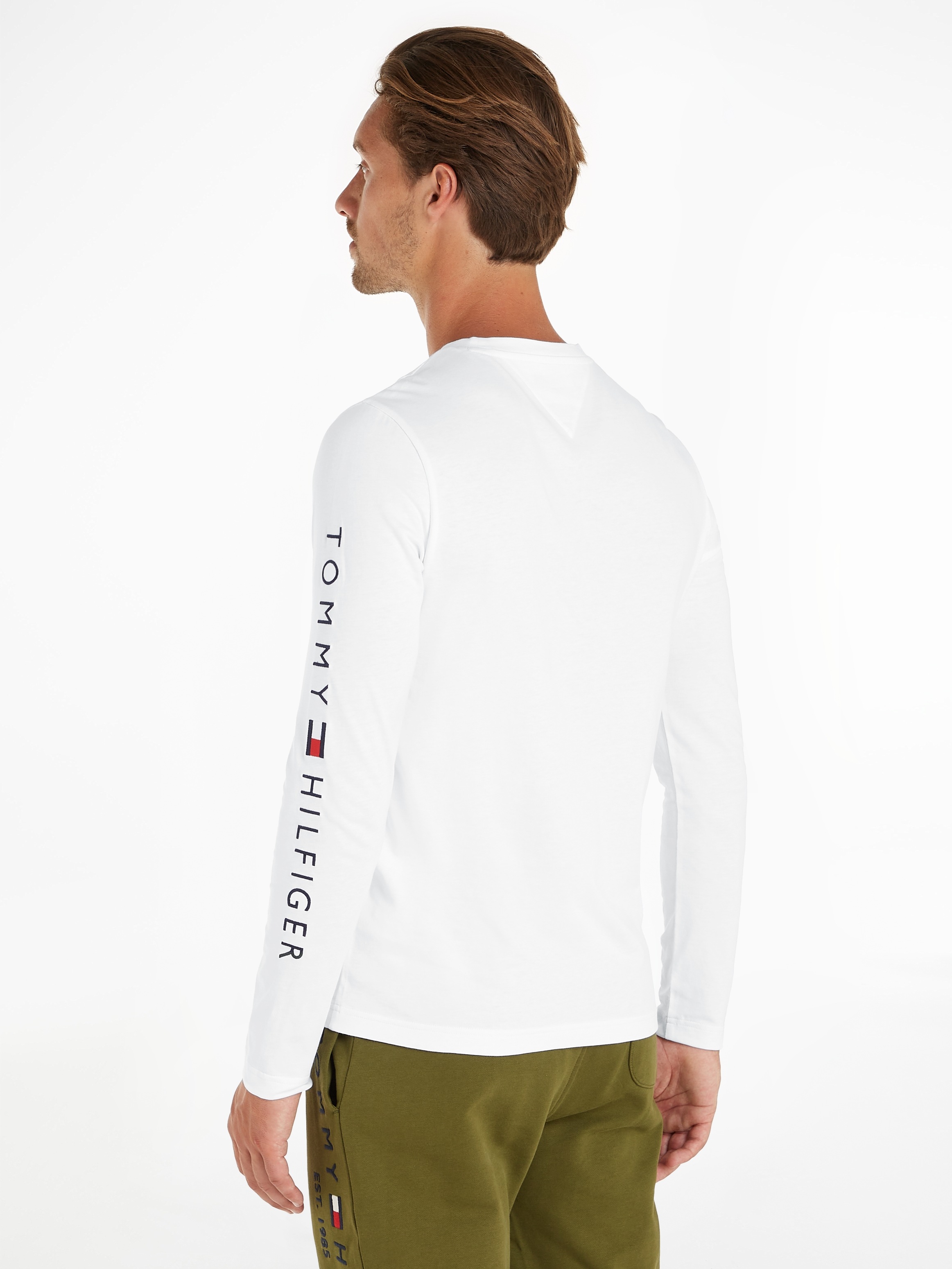 Tommy Hilfiger Longsleeve "TOMMY LOGO LONG SLEEVE TEE", mit Logodruck günstig online kaufen