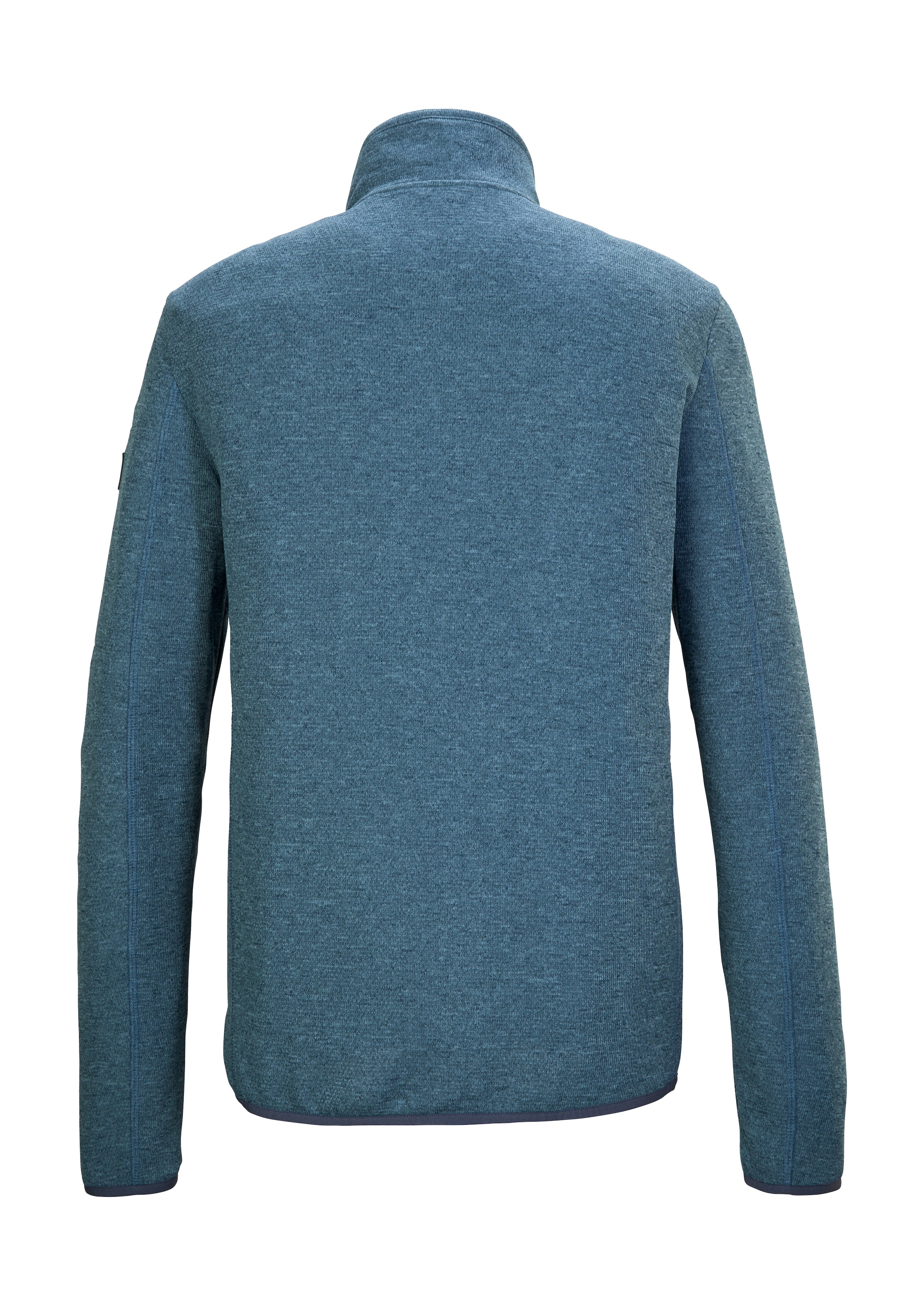 Killtec Strickjacke »KOS 91 MN FLX JCKT«, Melange-Optik, Kinnschutz, verschließbare Taschen, Stretchkomfort