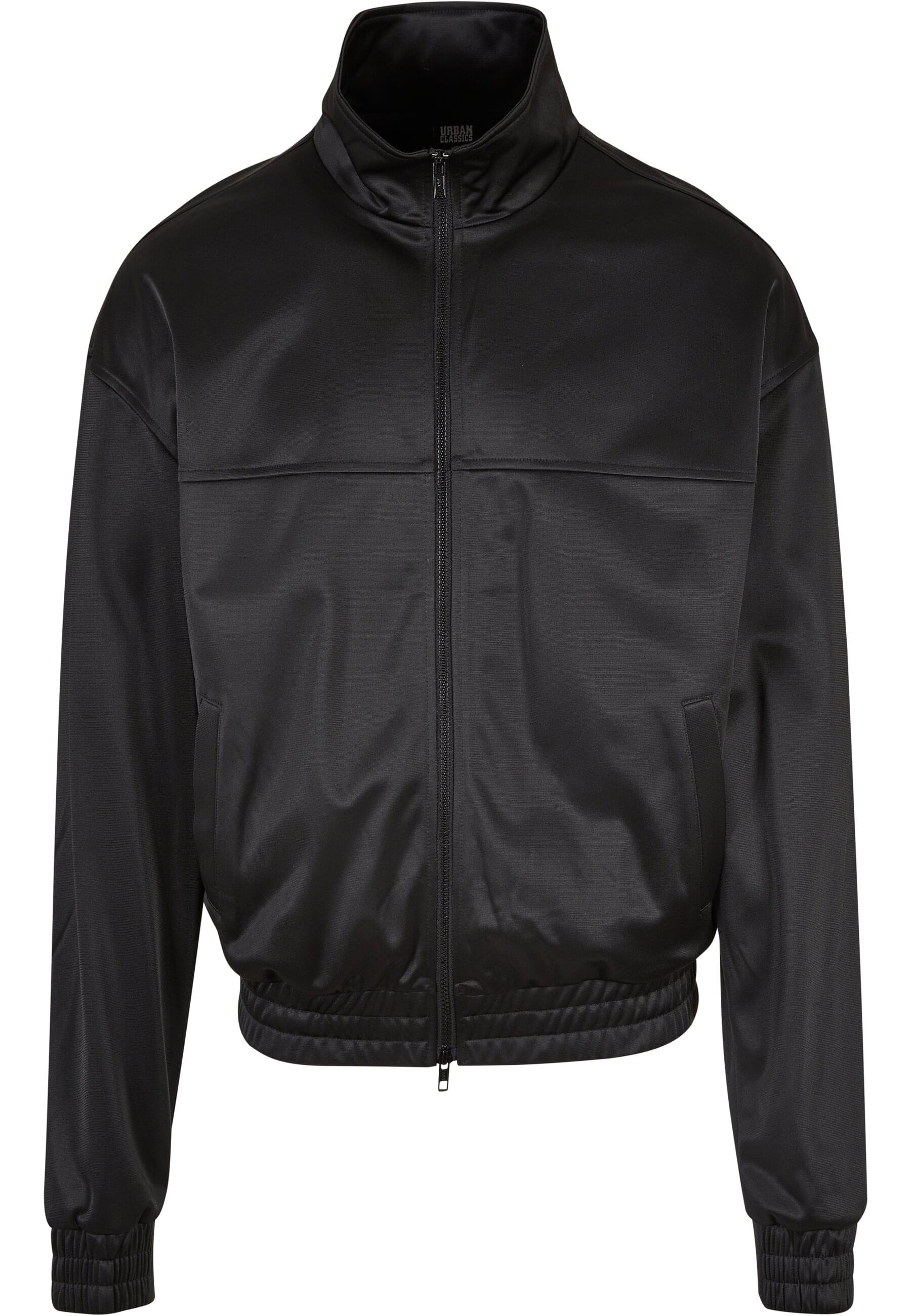 URBAN CLASSICS Trainingsjacke "Urban Classics Herren Classic Track Jacket", (1 St.), ohne Kapuze