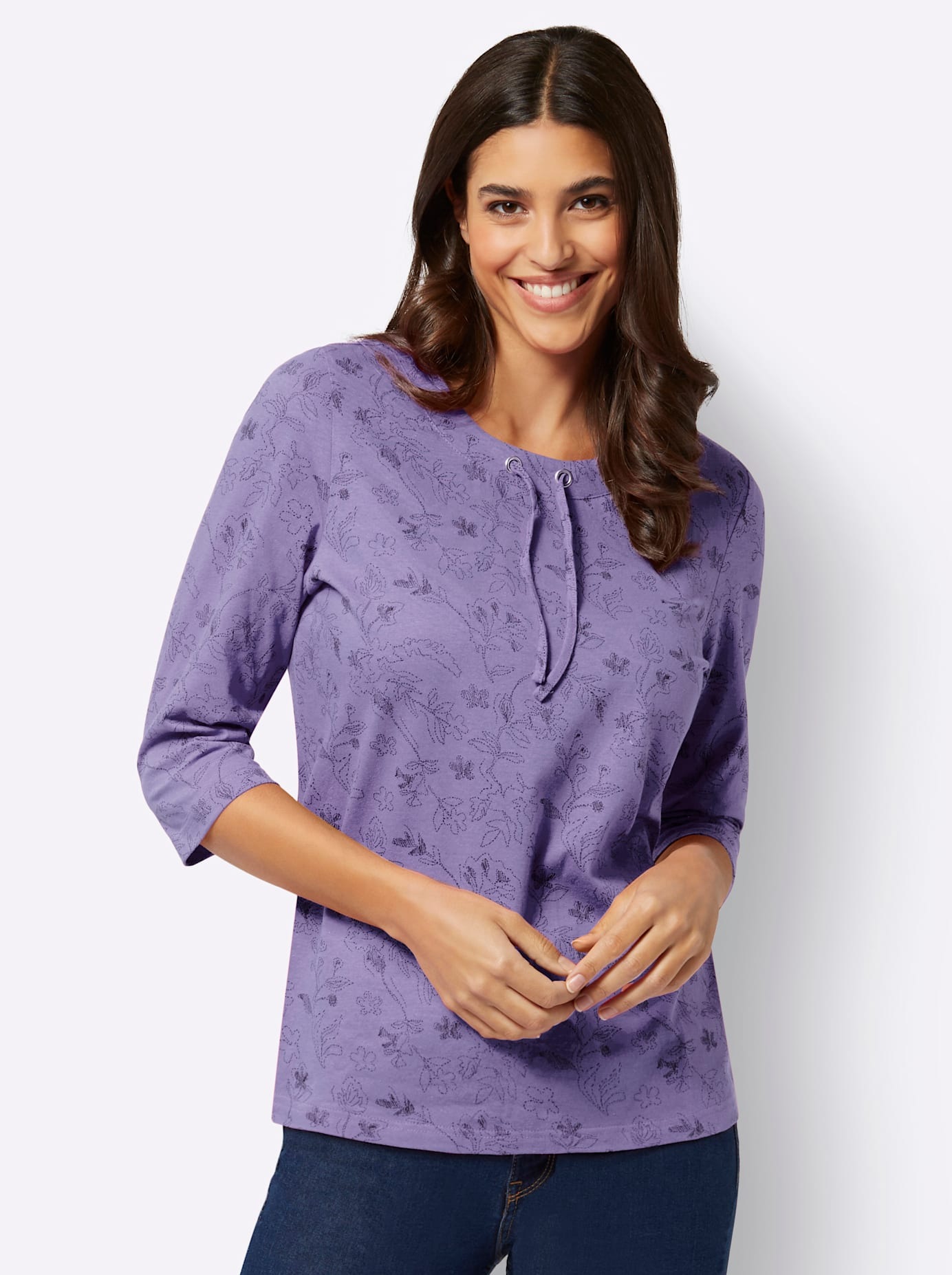 Classic Basics 3/4-Arm-Shirt "3/4-Arm-Shirt" 1 Stk. günstig online kaufen