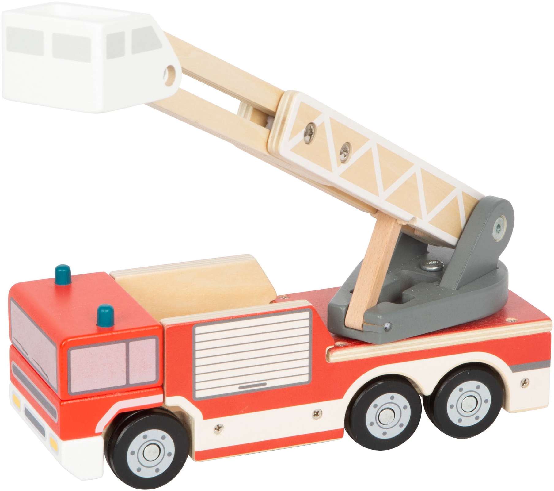 Small Foot Spielzeug-Feuerwehr »Feuerwehr mit Drehleiter«