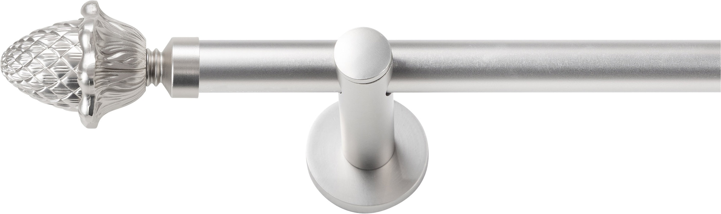 SN DECO GROUP Gardinenstange "Gardinenstange Nantes Ø 19 mm, 1-läufig, Fixmaß, verschraubt" Ø 19 mm Fixmaß;kürzbar