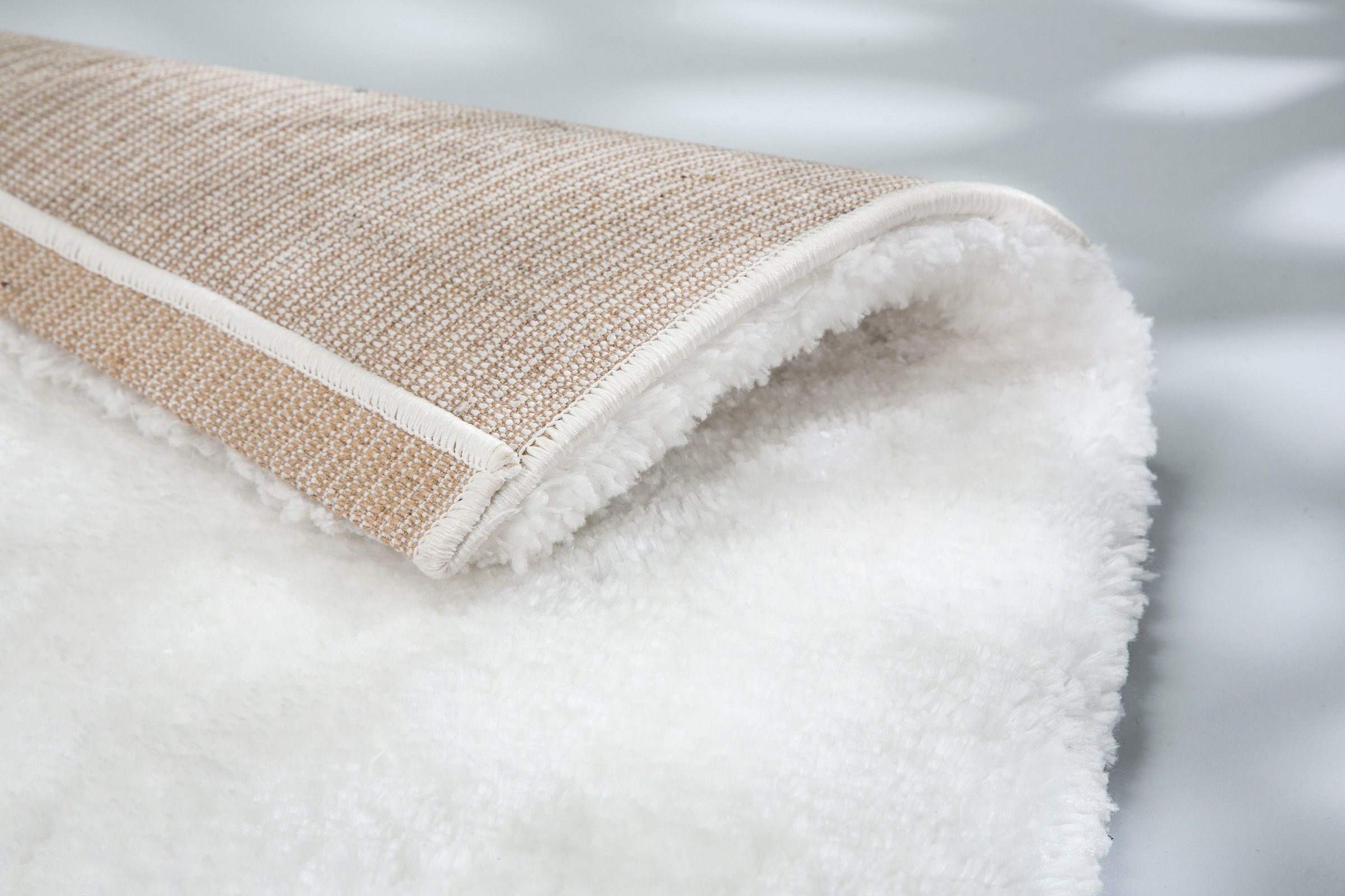 SCHÖNER WOHNEN-Kollektion Hochflor-Teppich »Heaven«, rechteckig, 50 mm Höhe, besonders weich durch Microfaser, Wohnzimmer