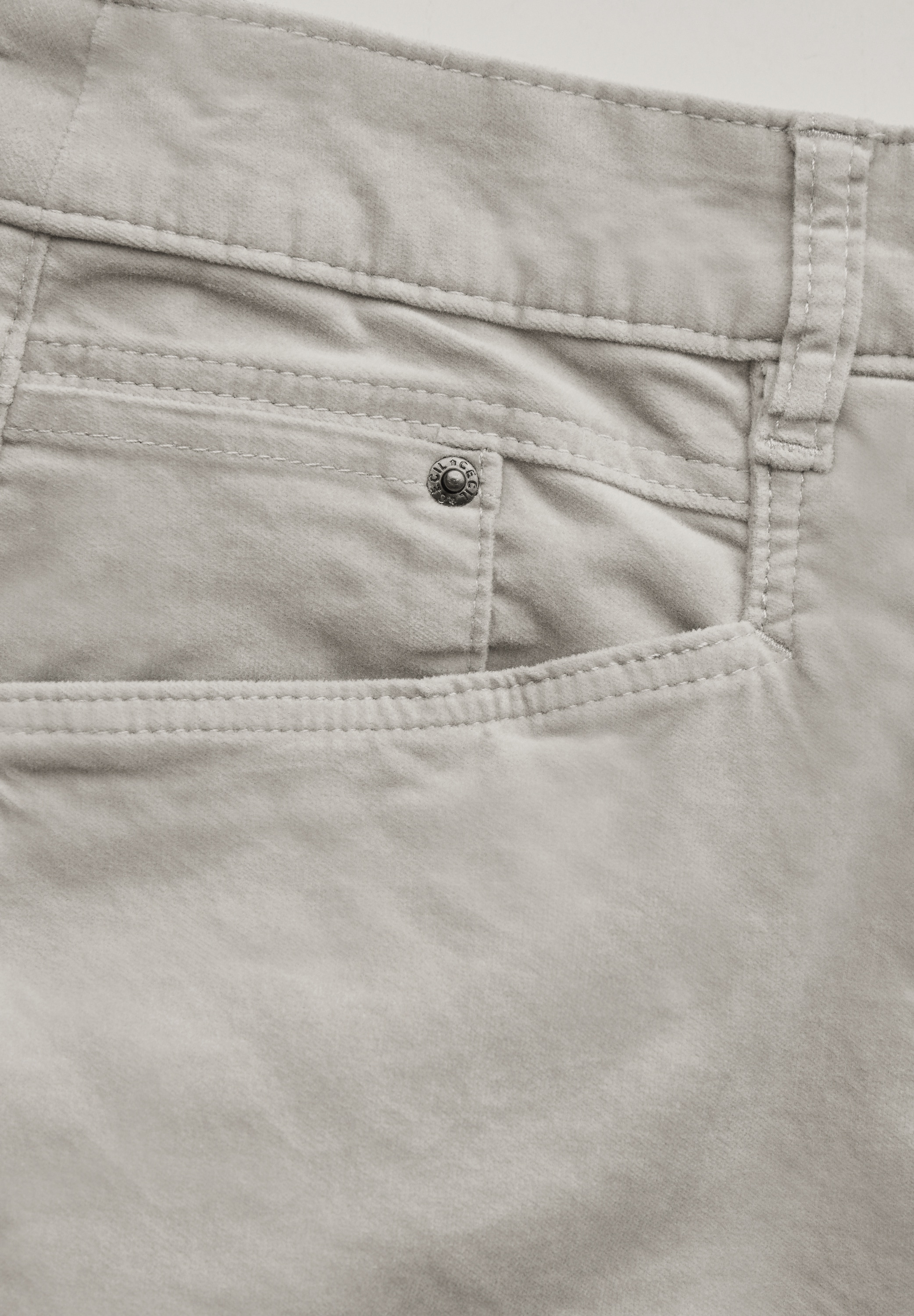 Cecil Stoffhose, aus Baumwolle mit Stretchanteil