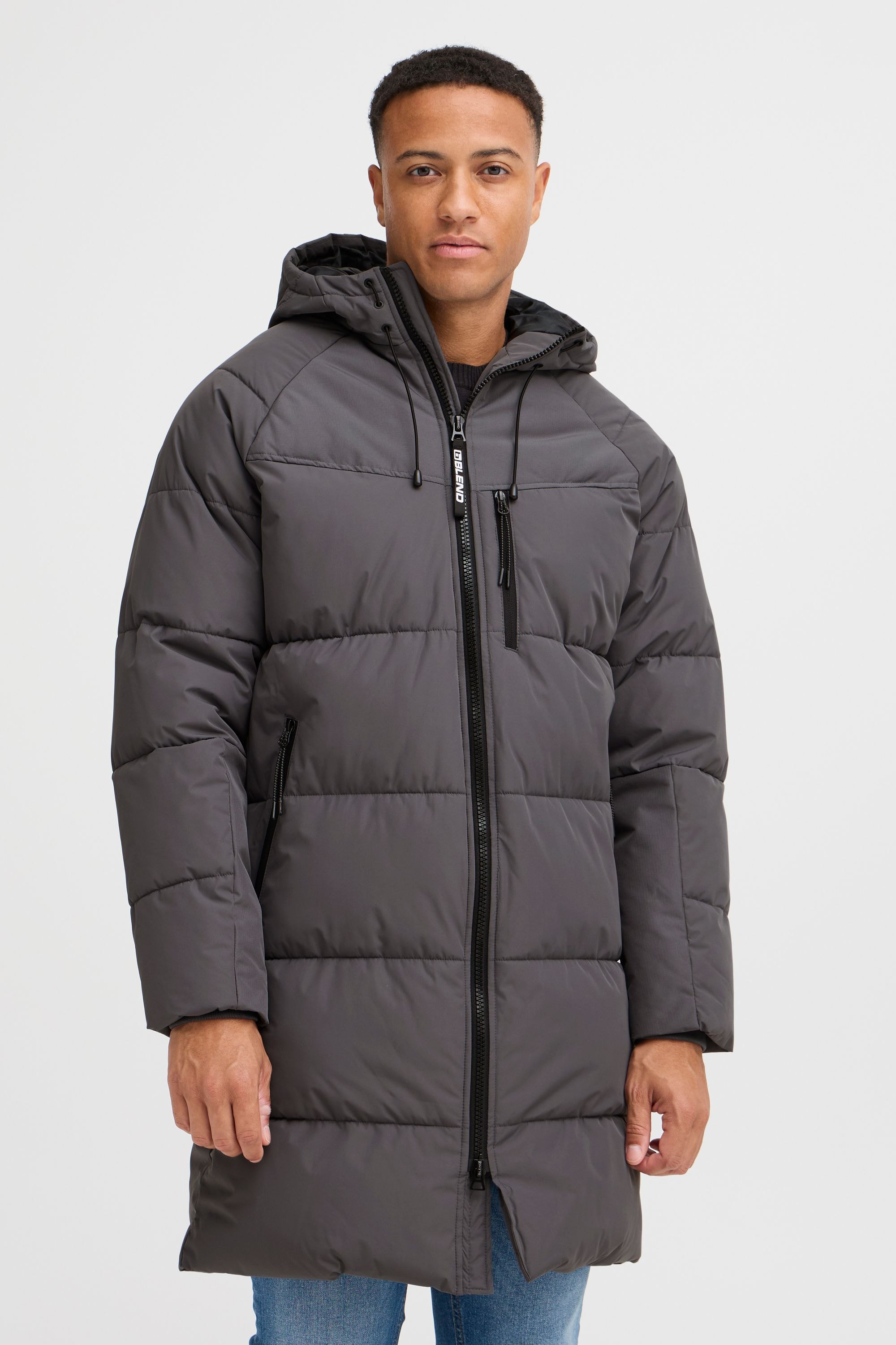 Blend Langmantel "BHKarsin" Wärmender gesteppter Parka mit Kapuze günstig online kaufen