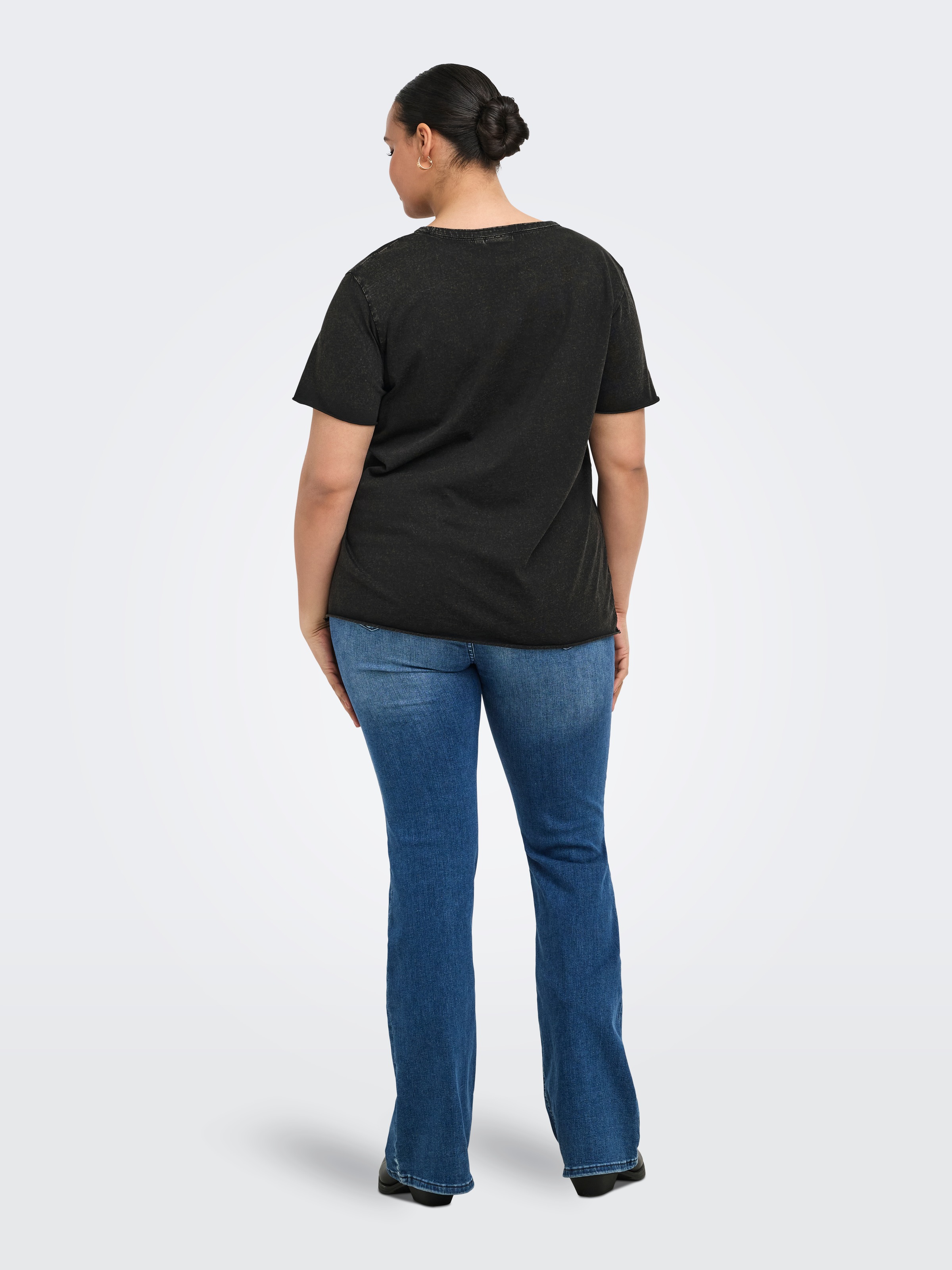 ONLY CARMAKOMA T-Shirt »CARLUCY LIFE REG S/S TOP JRS NOOS« Baumwolle, regular fit