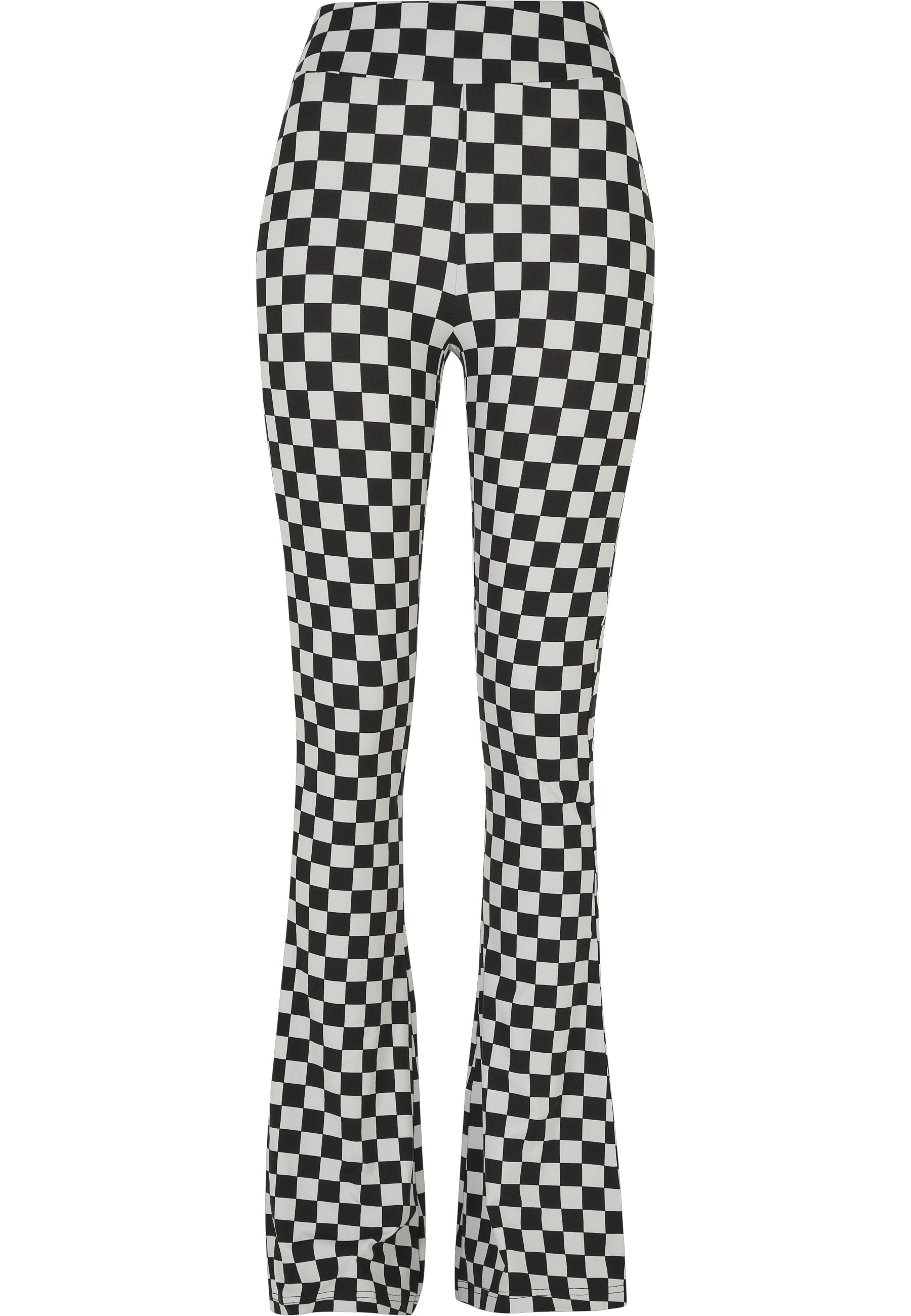 URBAN CLASSICS Leggings "Urban Classics Damen Ladies Checked Boot Cut Leggings"