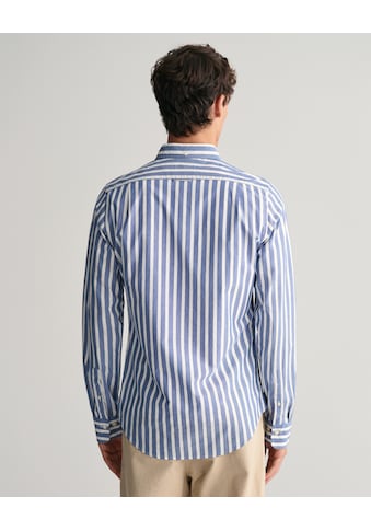 Langarmhemd »REG WIDE POPLIN STRIPE SHIRT«, mit breiten Streifen