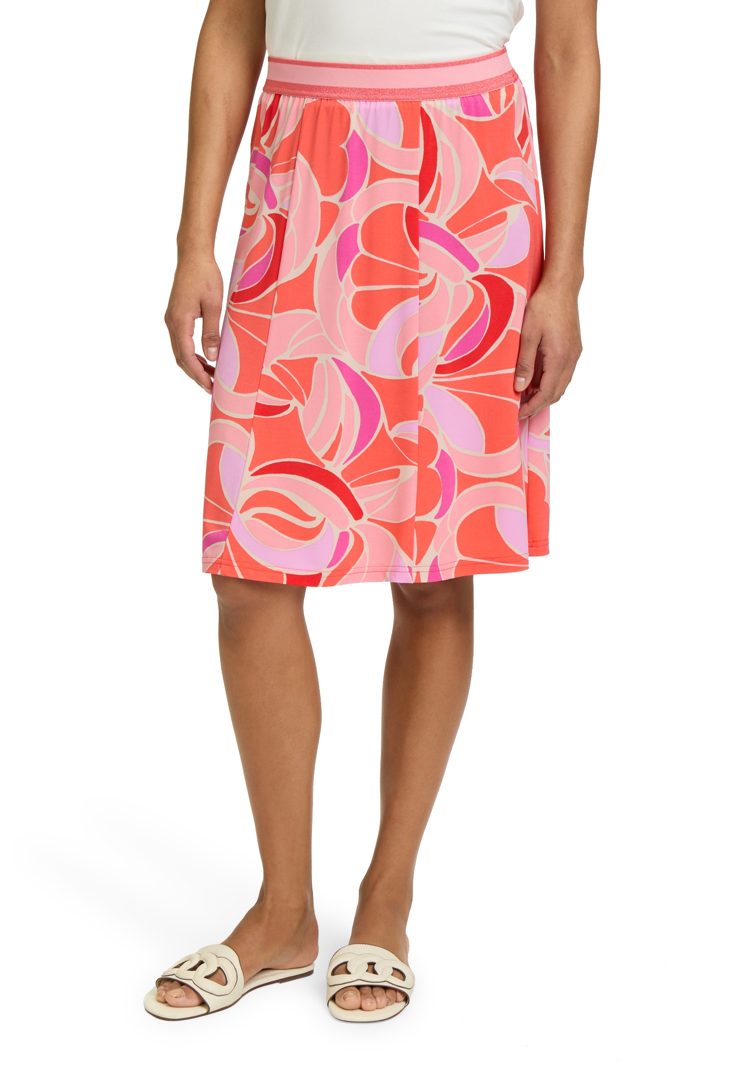 Betty Barclay Minirock "Betty Barclay Damen Bahnenrock mit Gummizug", Druck günstig online kaufen