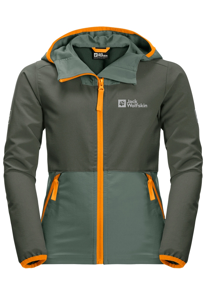 Jack Wolfskin Softshelljacke "TURBULENCE B", mit Kapuze günstig online kaufen