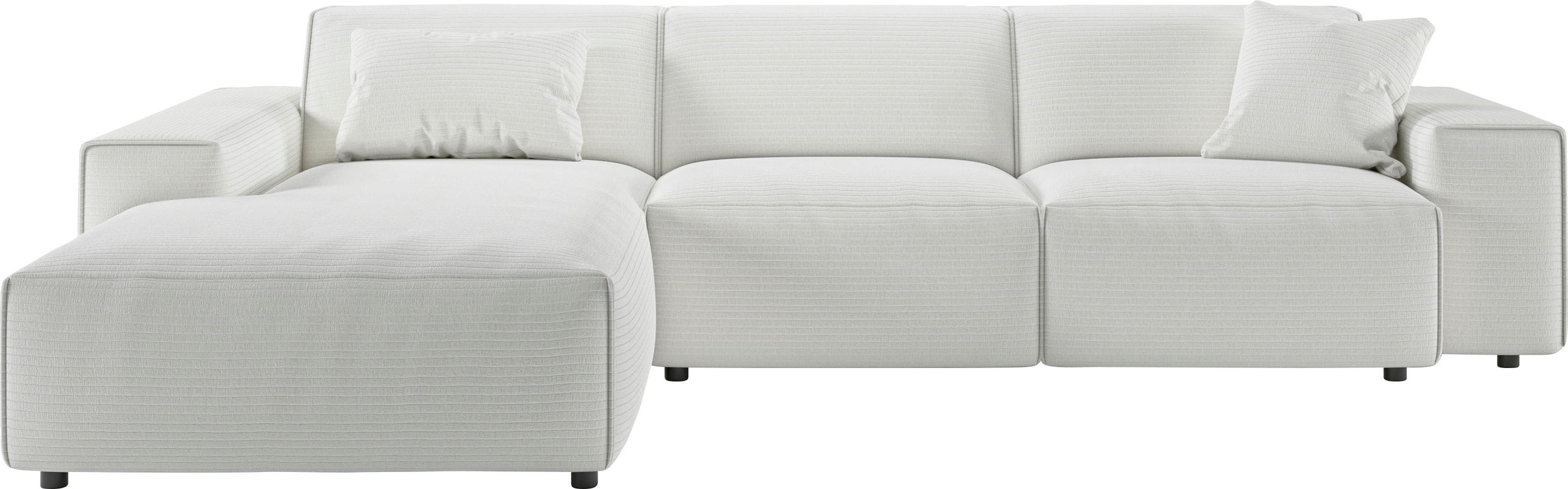 Home affaire Ecksofa "Glimminge auch in Breitcord, Feincord, Bouclé + Easy günstig online kaufen