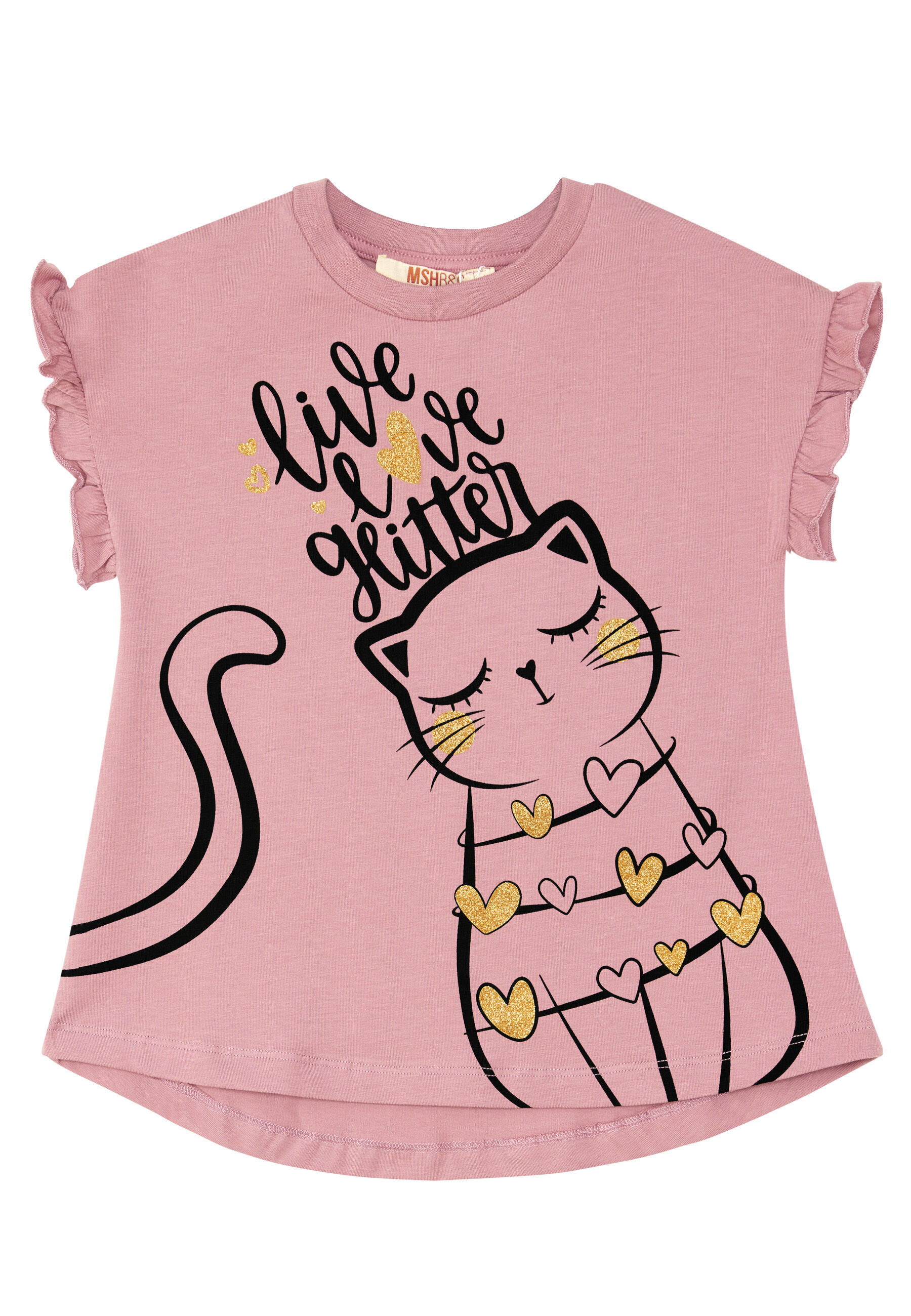 Thumbnail - Denokids Hausanzug "Love Cats", mit Katzen-Print