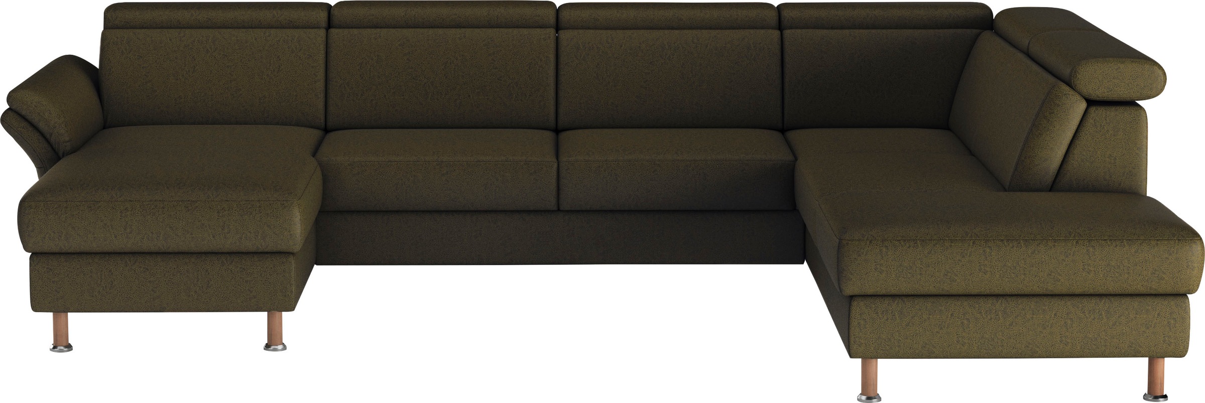 Home affaire Wohnlandschaft »Calypso U-Form«, wahlweise mit motorischer Relaxfunktion