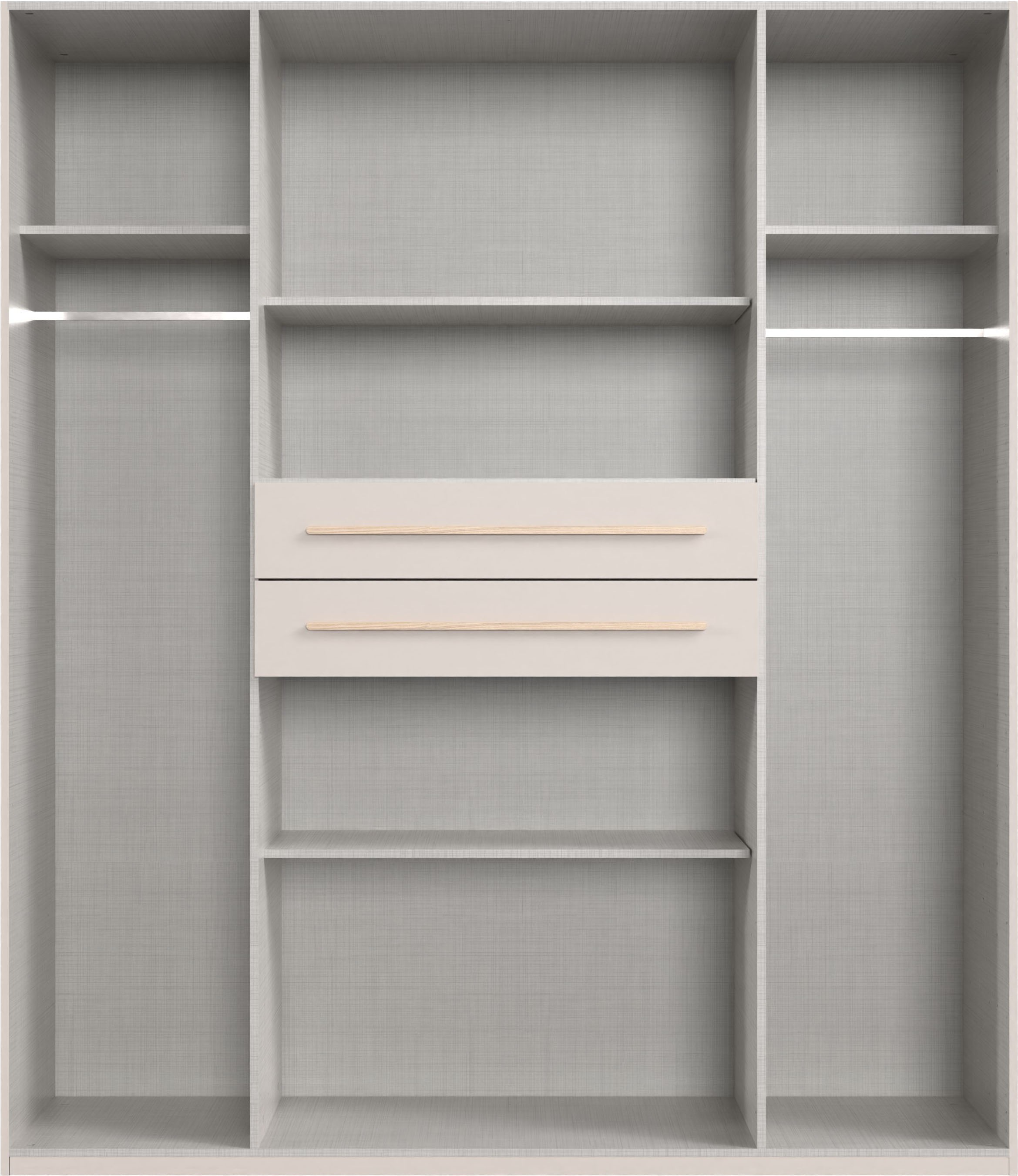 Wimex Drehtürenschrank »Digit, erhältlich in den Breiten 180cm, 225cm oder 270cm« Schlafzimmer Schrank Bestseller in moderner Optik,  Kleiderschrank inkl. zwei Schubkästen in zentraler Höhe