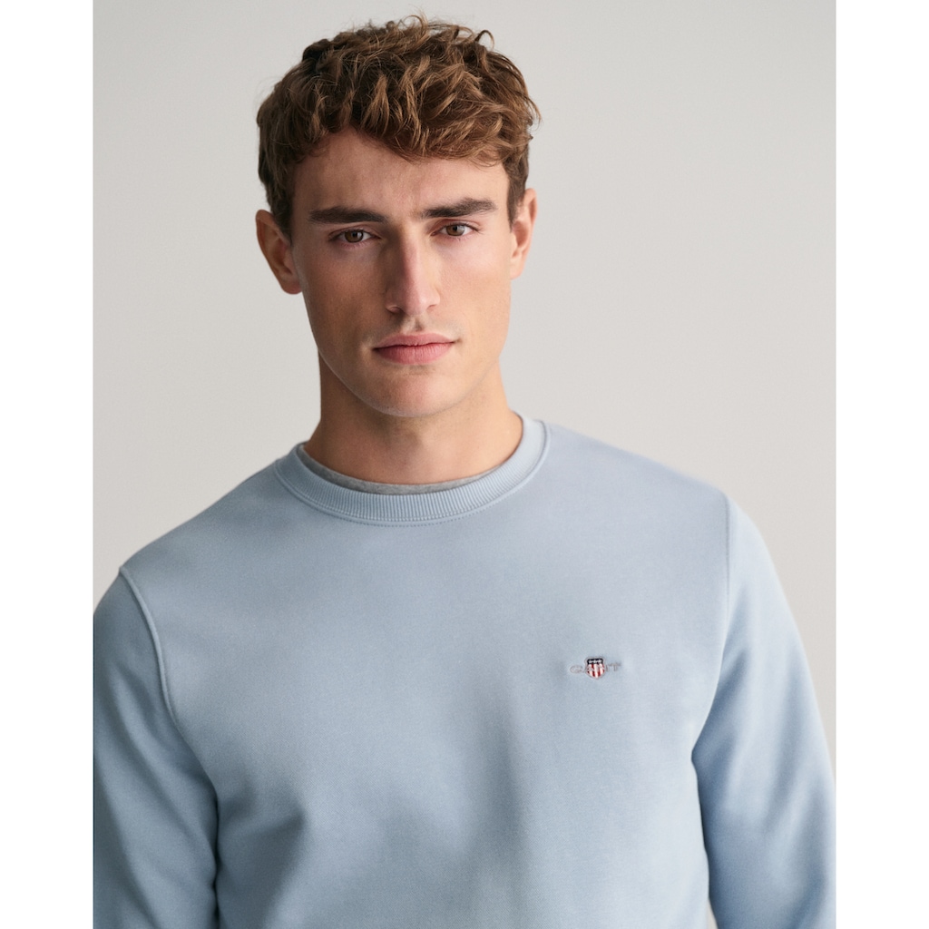 Gant Sweatshirt »REG SHIELD C-NECK SWEAT«